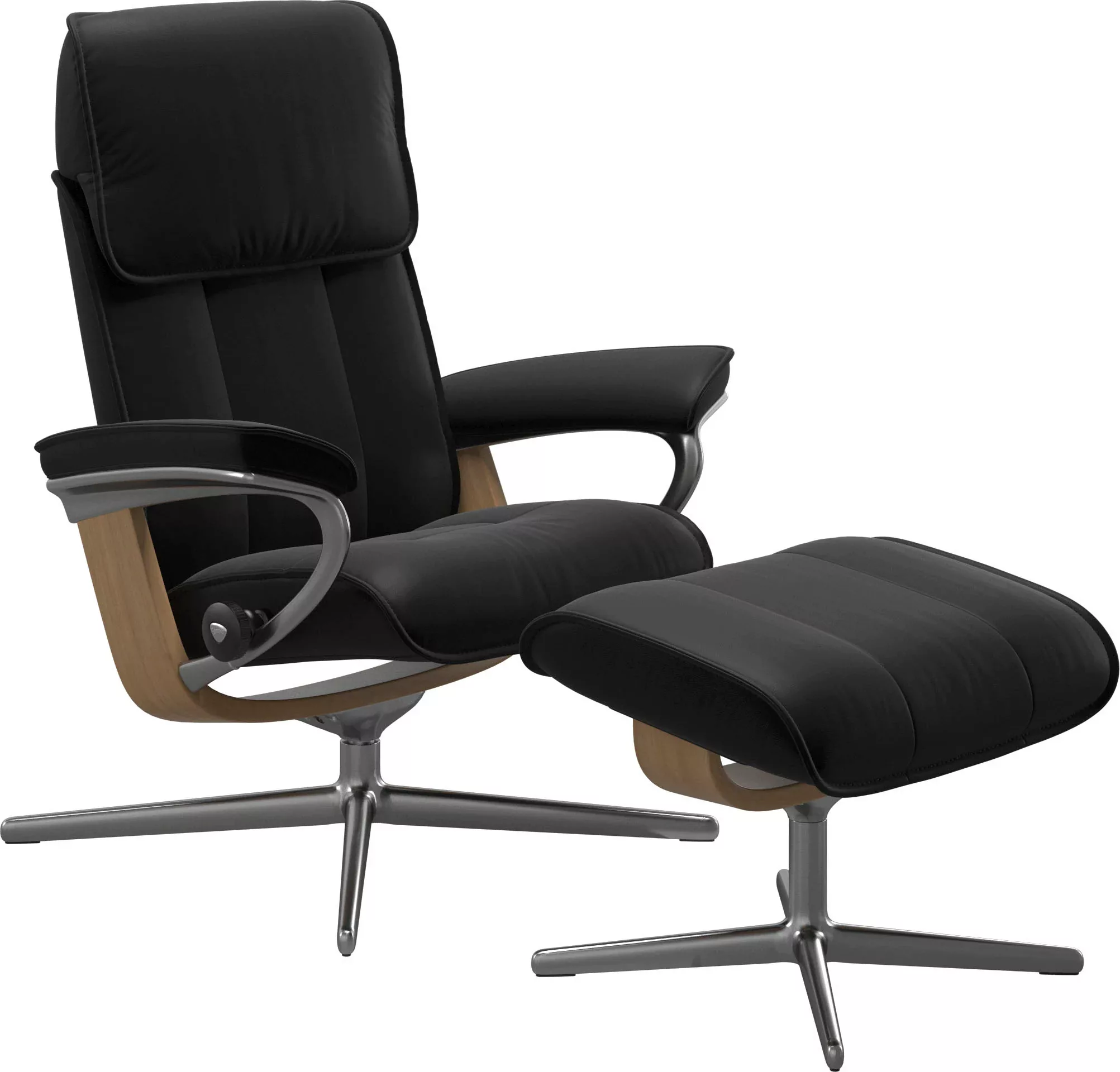 Stressless Relaxsessel "Admiral", (Set, Relaxsessel inkl. Hocker), mit Cros günstig online kaufen