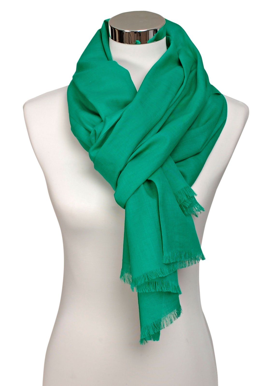 Bovari Schal Damen-Schal aus 100% gekämmter günstig online kaufen