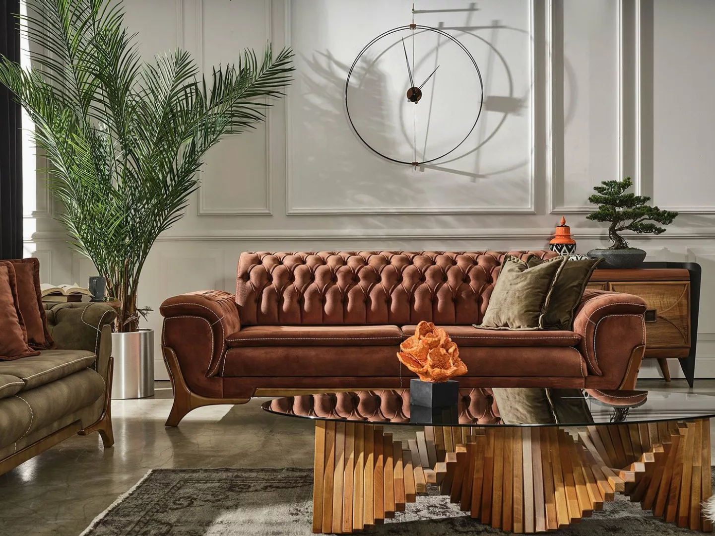 Villa Möbel Sofa Melodi, 1 Stk. 3-Sitzer, Quality Made in Turkey, Luxus-Mic günstig online kaufen
