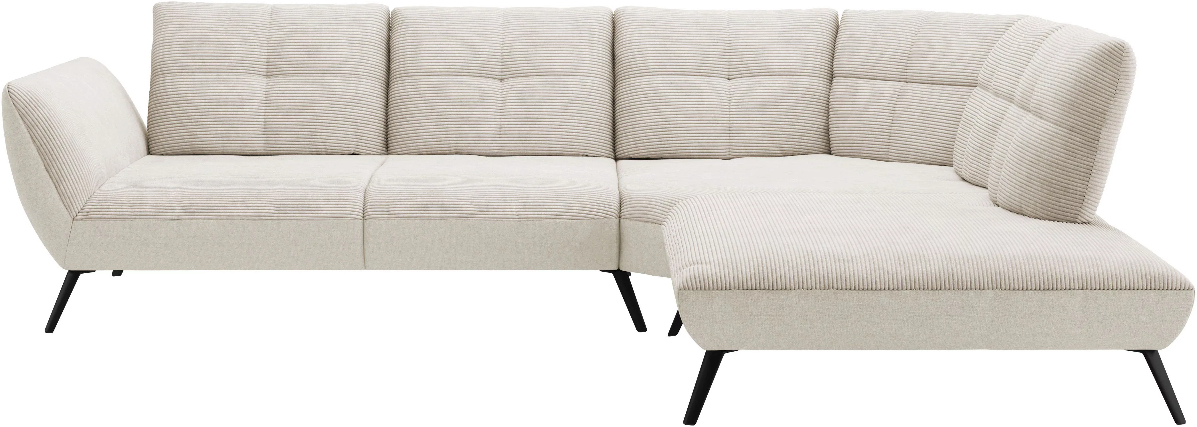 Places of Style Ecksofa »Mikado L-Form«, inkl. Sitztiefenverstellung und Ar günstig online kaufen