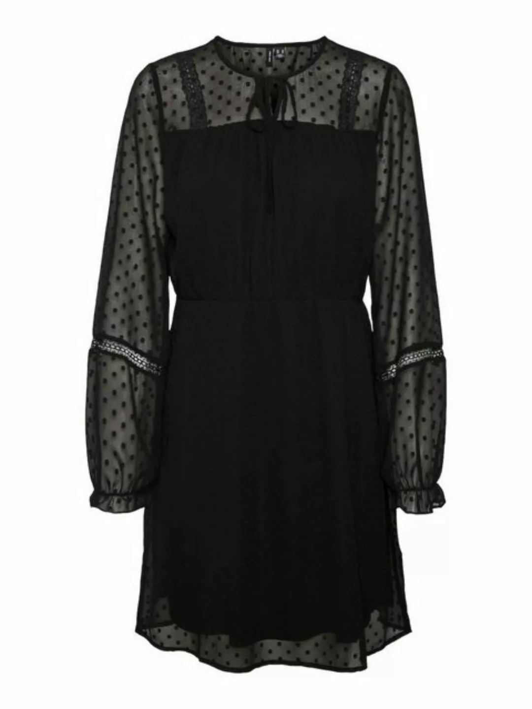 Vero Moda Minikleid VMLEAH LS SHORT LACE DRESS WVN GA günstig online kaufen