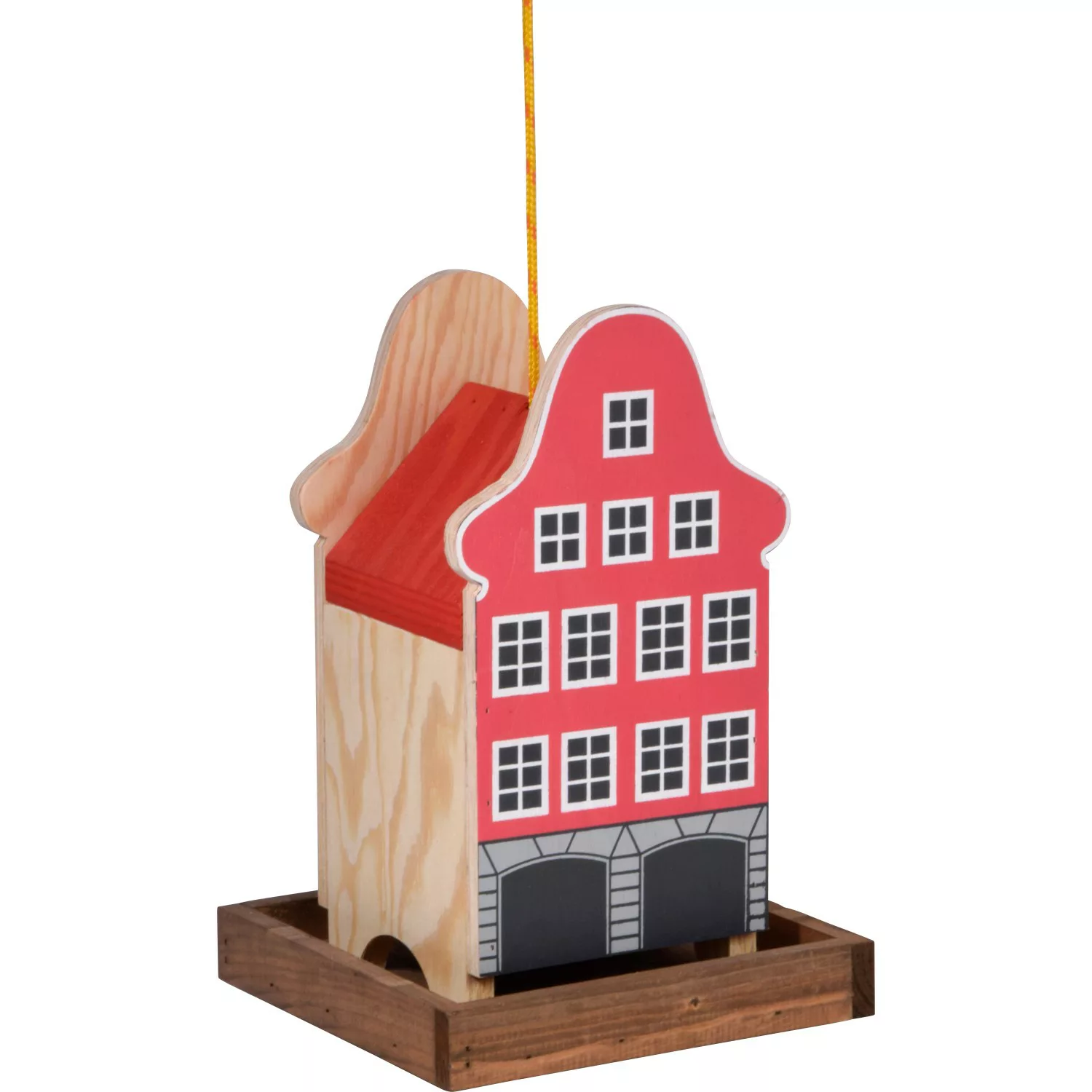 Dobar Buntes Vogelfutterhaus Rothenburg 19 cm x 19 cm x 30 cm günstig online kaufen