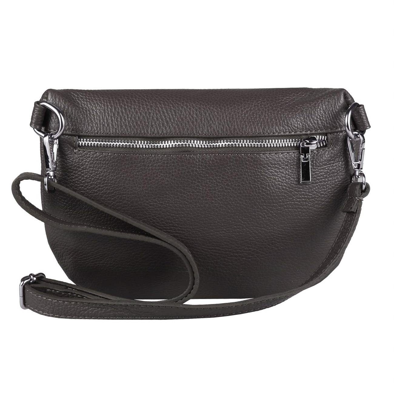 ITALYSHOP24 Bauchtasche Damen Leder Gürteltasche Hüfttasche günstig online kaufen