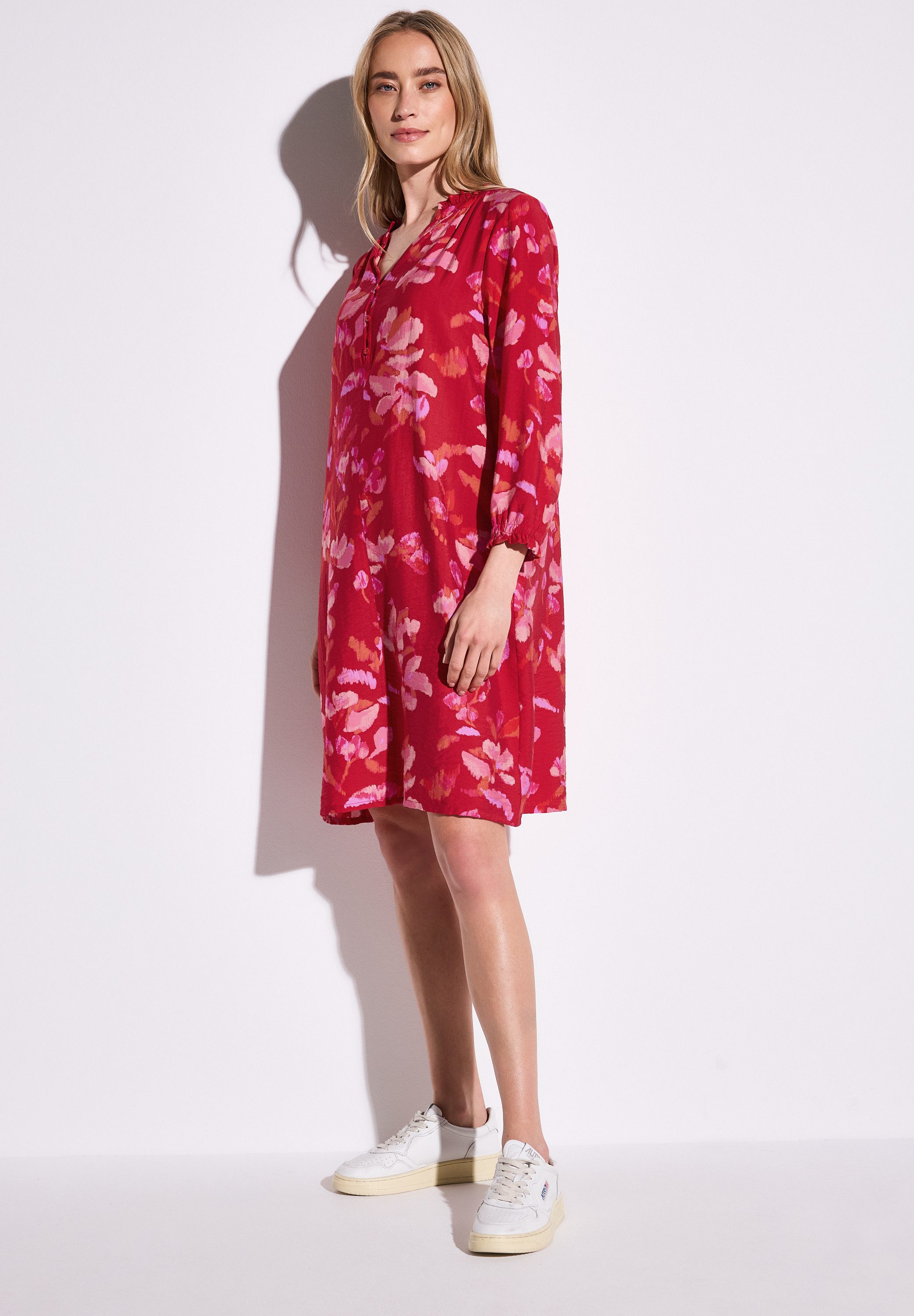 STREET ONE Blusenkleid, knielang günstig online kaufen