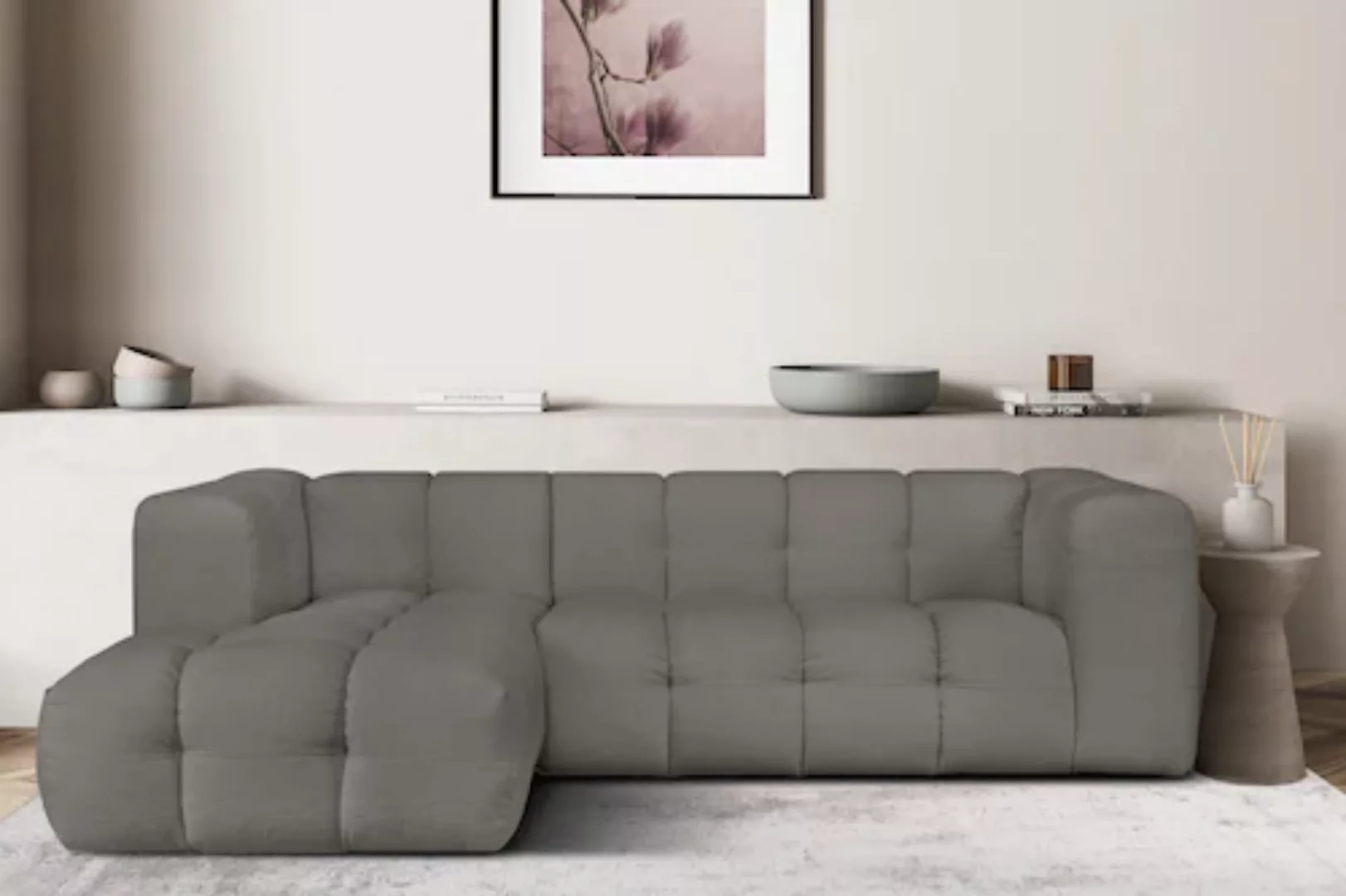 LeGer Home by Lena Gercke Ecksofa "TALISHA L-Form", moderne Steppung, hoher günstig online kaufen