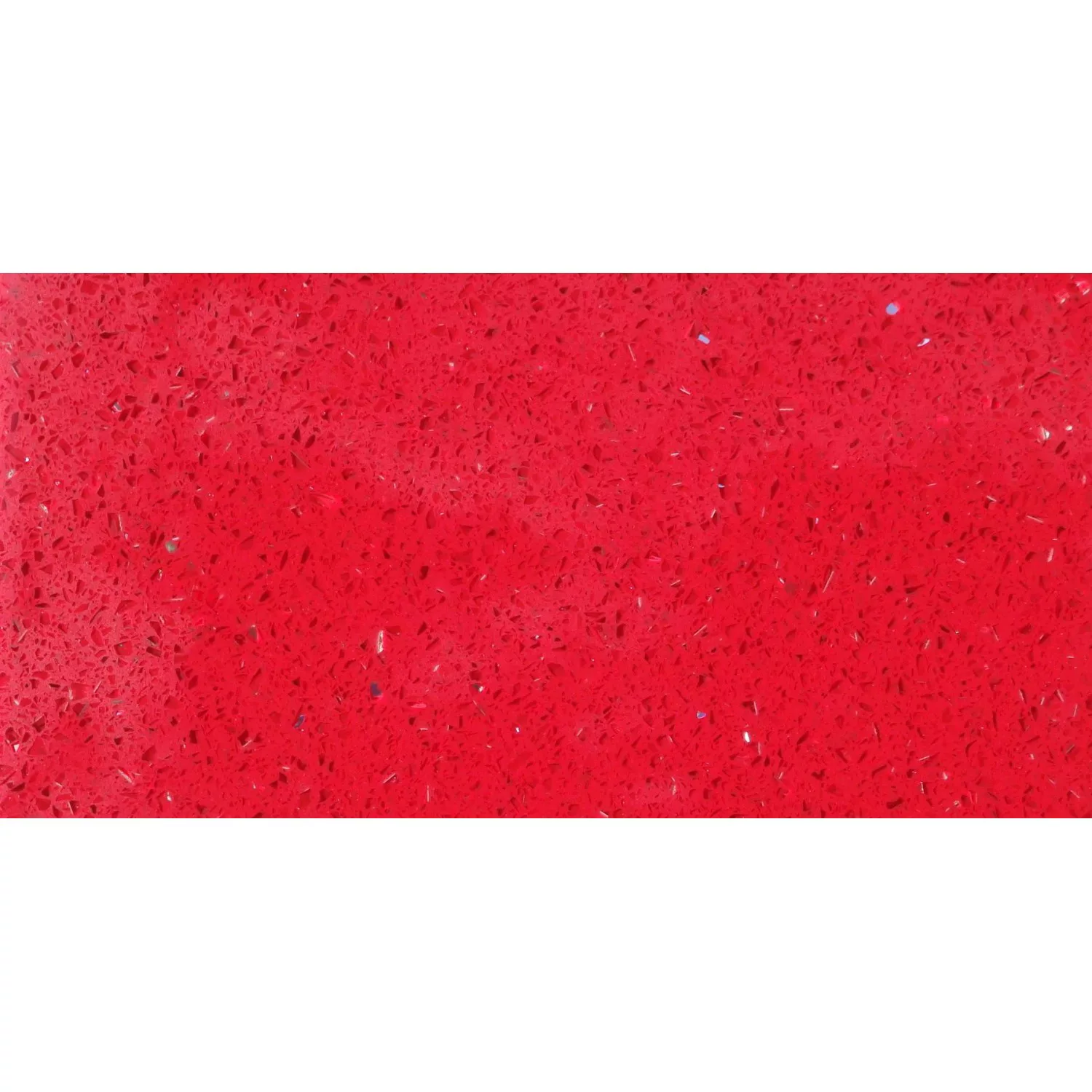 Bodenfliese Quarzkomposit Rot Poliert 60 cm x 30 cm günstig online kaufen