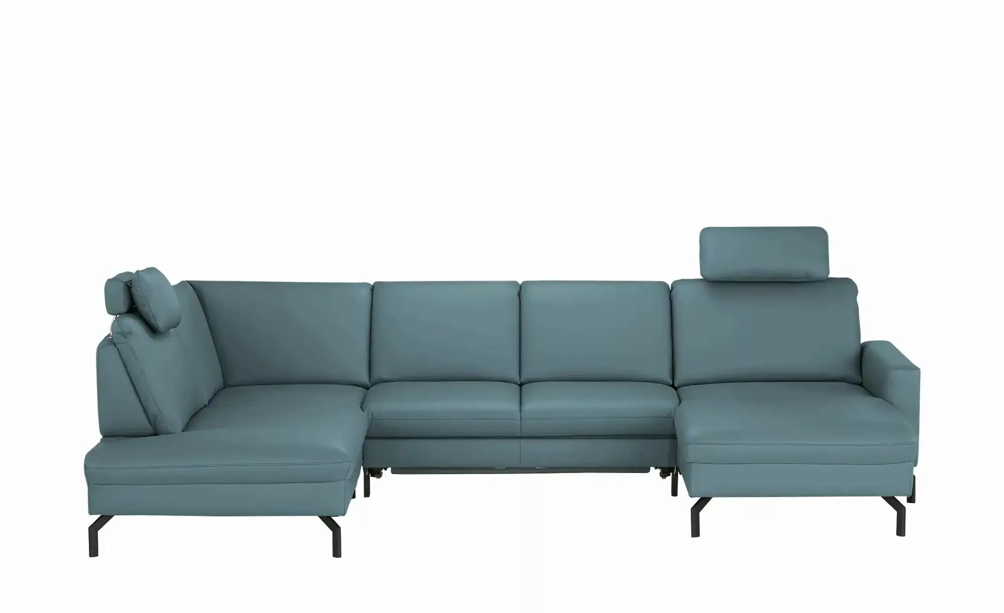 meinSofa Wohnlandschaft  Grace ¦ blau ¦ Maße (cm): B: 332 T: 220 Polstermöb günstig online kaufen