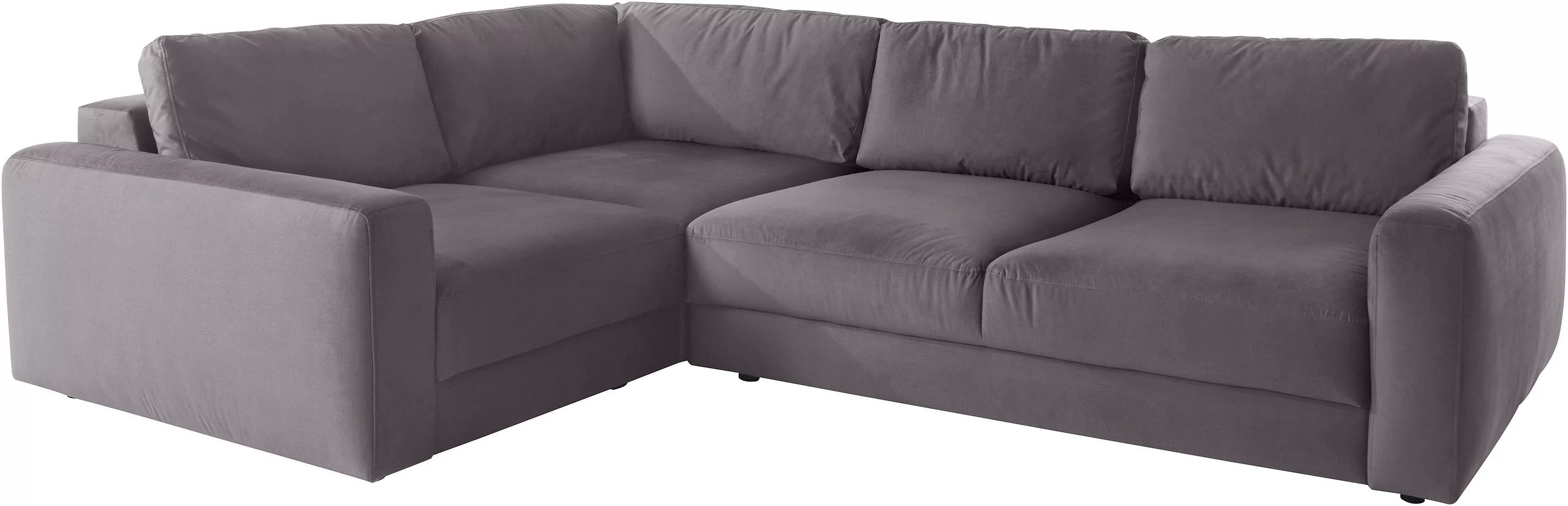 Places of Style Ecksofa "Bloomfield, L-Form", extra tiefe Sitzfläche, wahlw günstig online kaufen