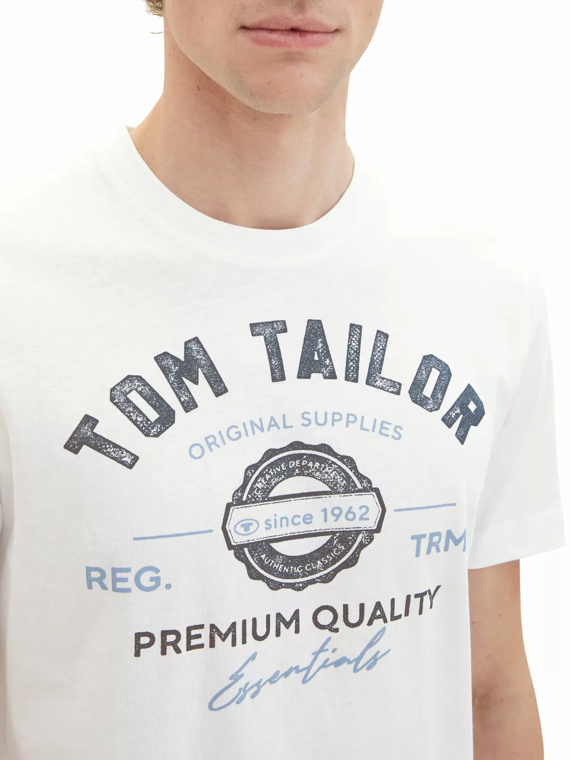 TOM TAILOR T-Shirt T-Shirt mit Logo-Print günstig online kaufen