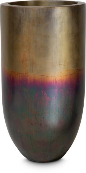 Pandora elegante Bodenvase Ø 50 cm, Höhe 90 cm messing oxidiert günstig online kaufen