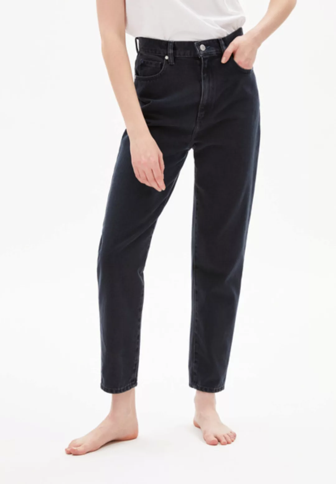 Mairaa Blackblue - Damen Mom Fit High Waist günstig online kaufen