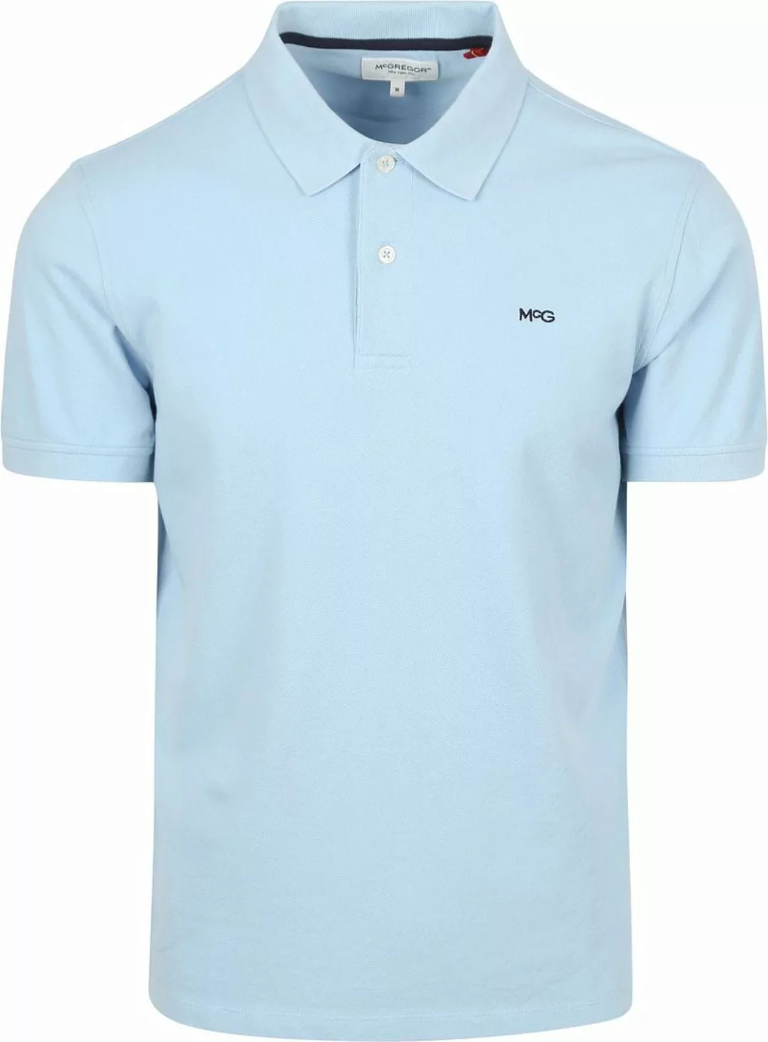 McGregor Piqué Poloshirt Hellblau - Größe S günstig online kaufen