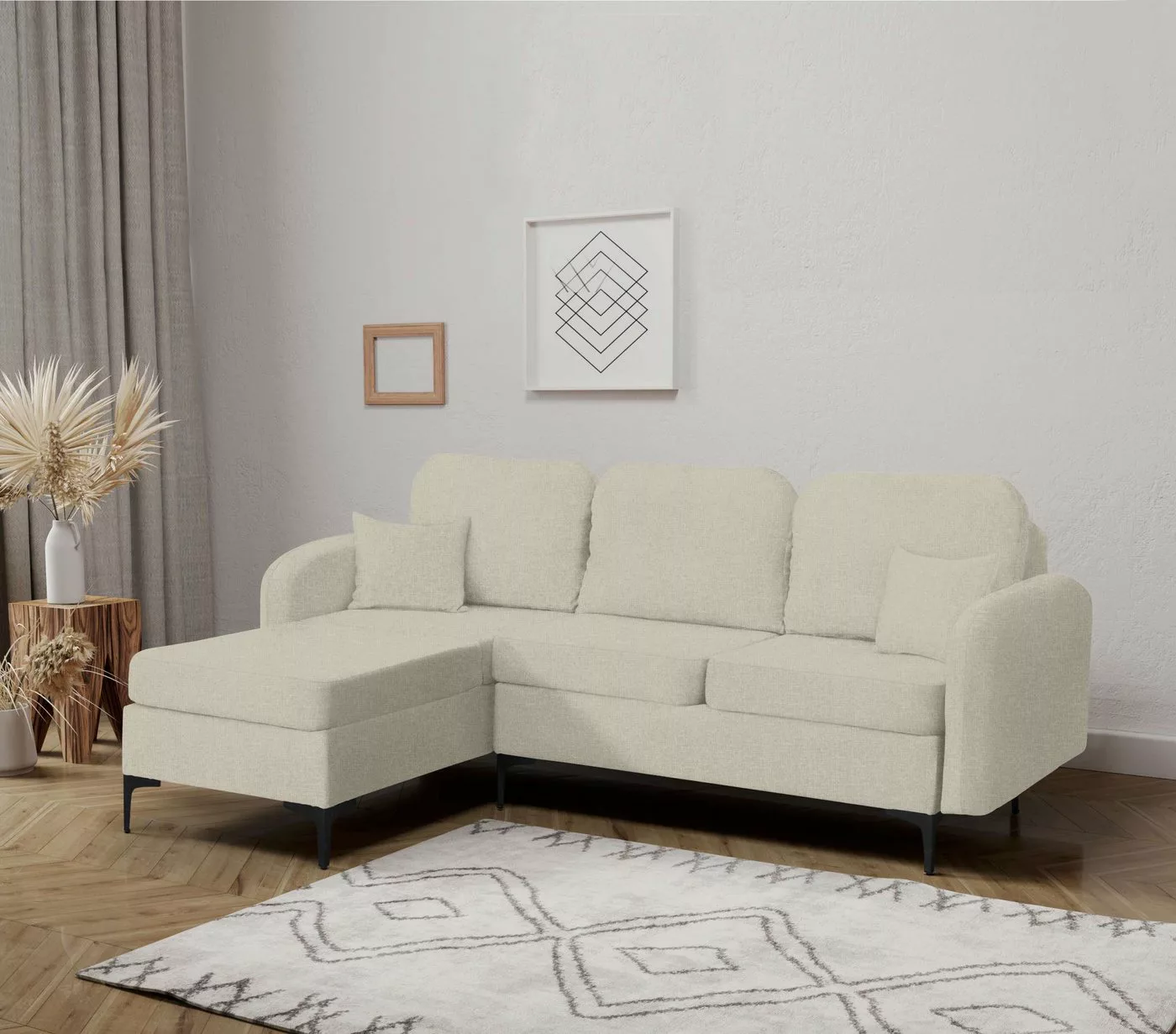 Stylefy Ecksofa Tiffany, L-Form, Eckcouch, Ottomane links oder rechts beste günstig online kaufen