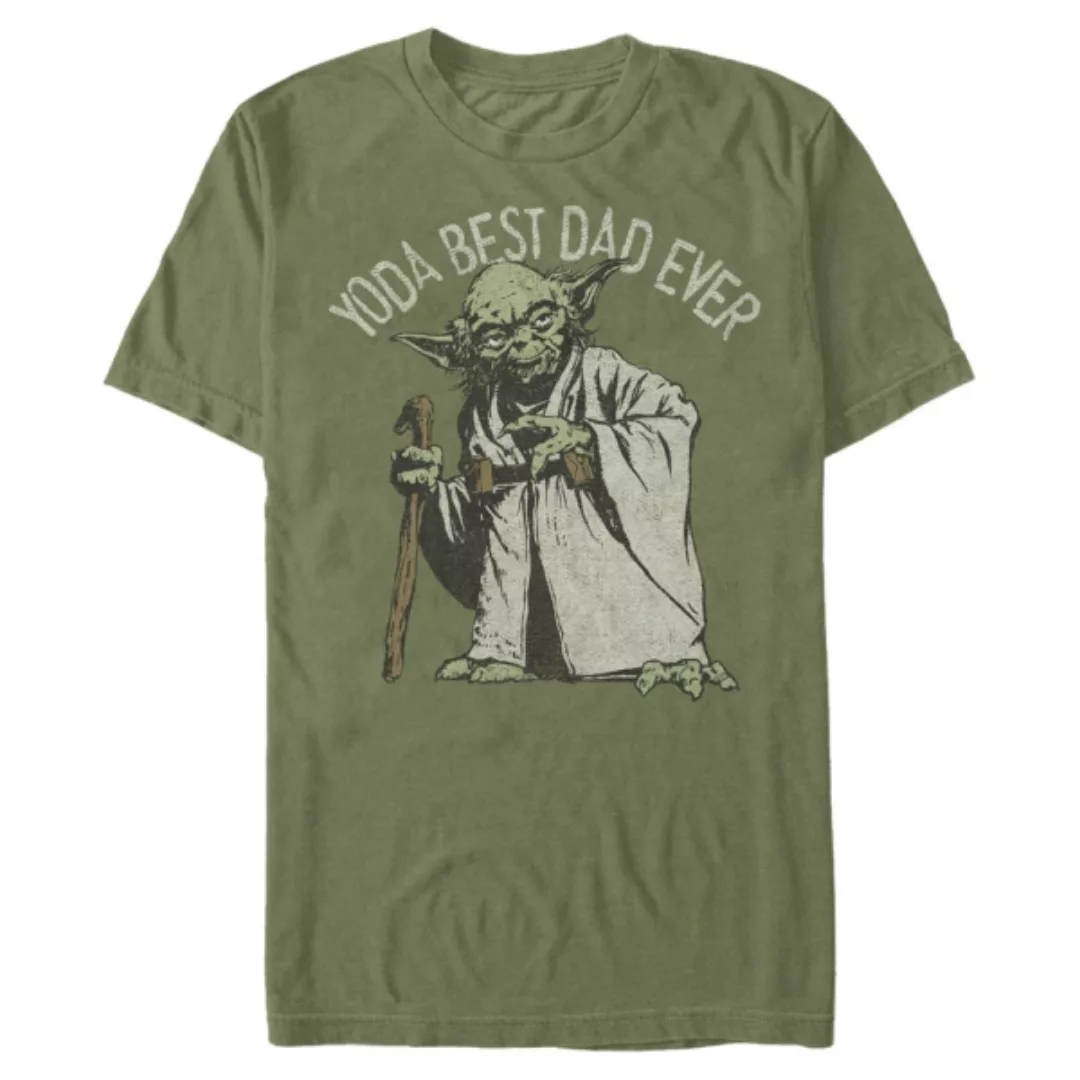 Star Wars - Yoda Green Dad - Vatertag - Männer T-Shirt günstig online kaufen