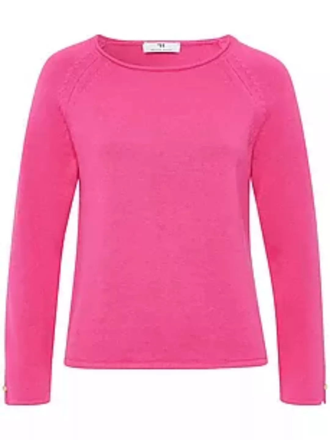 Pullover U-Boot-Ausschnitt Peter Hahn pink günstig online kaufen