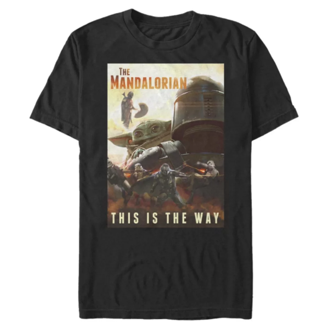 Star Wars - The Clone Wars - Gruppe The Way Poster - Männer T-Shirt günstig online kaufen