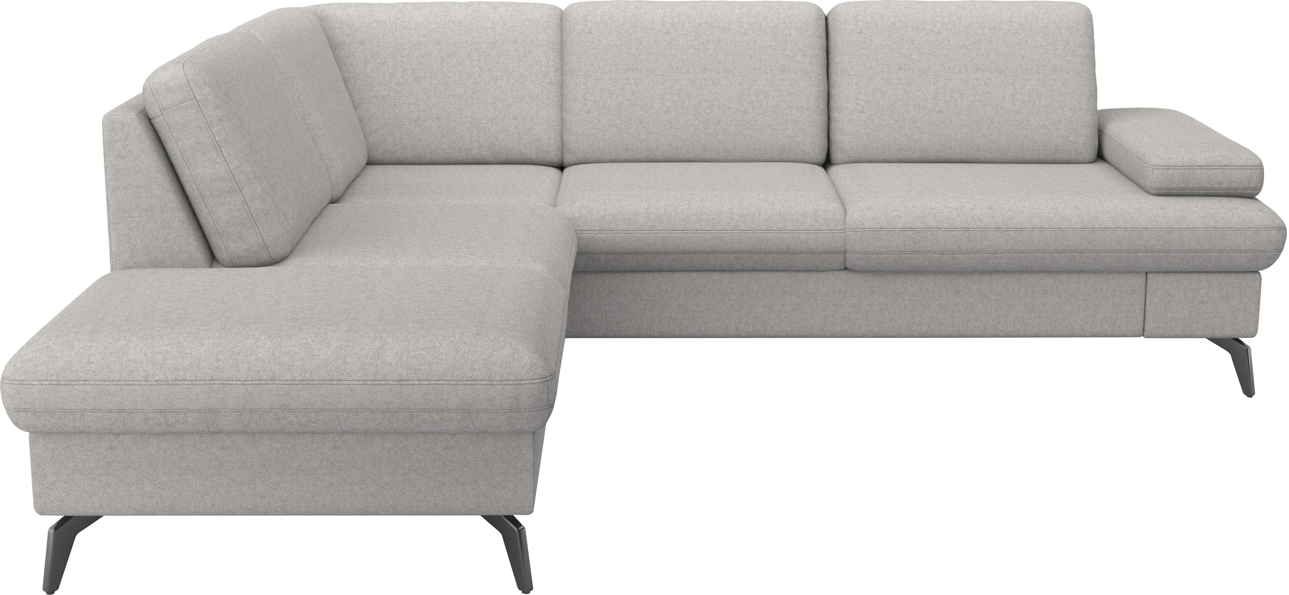 sit&more Ecksofa "Morris Jubi L-Form", inkl. Armteilfunktion und 1 Zierkiss günstig online kaufen