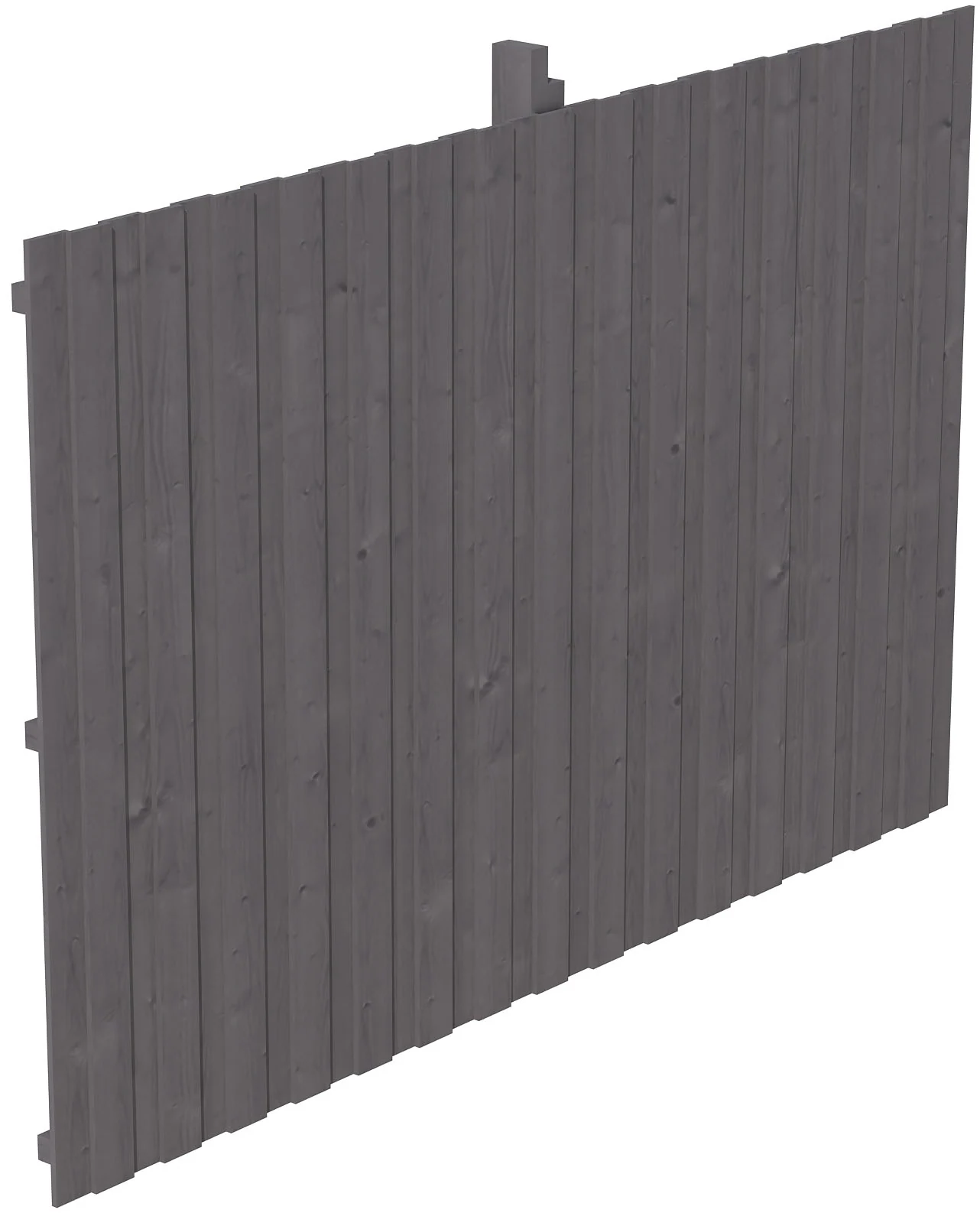 Skan Holz Rückwand Deckelschalung 341 x 220 cm Fichte Schiefergrau günstig online kaufen