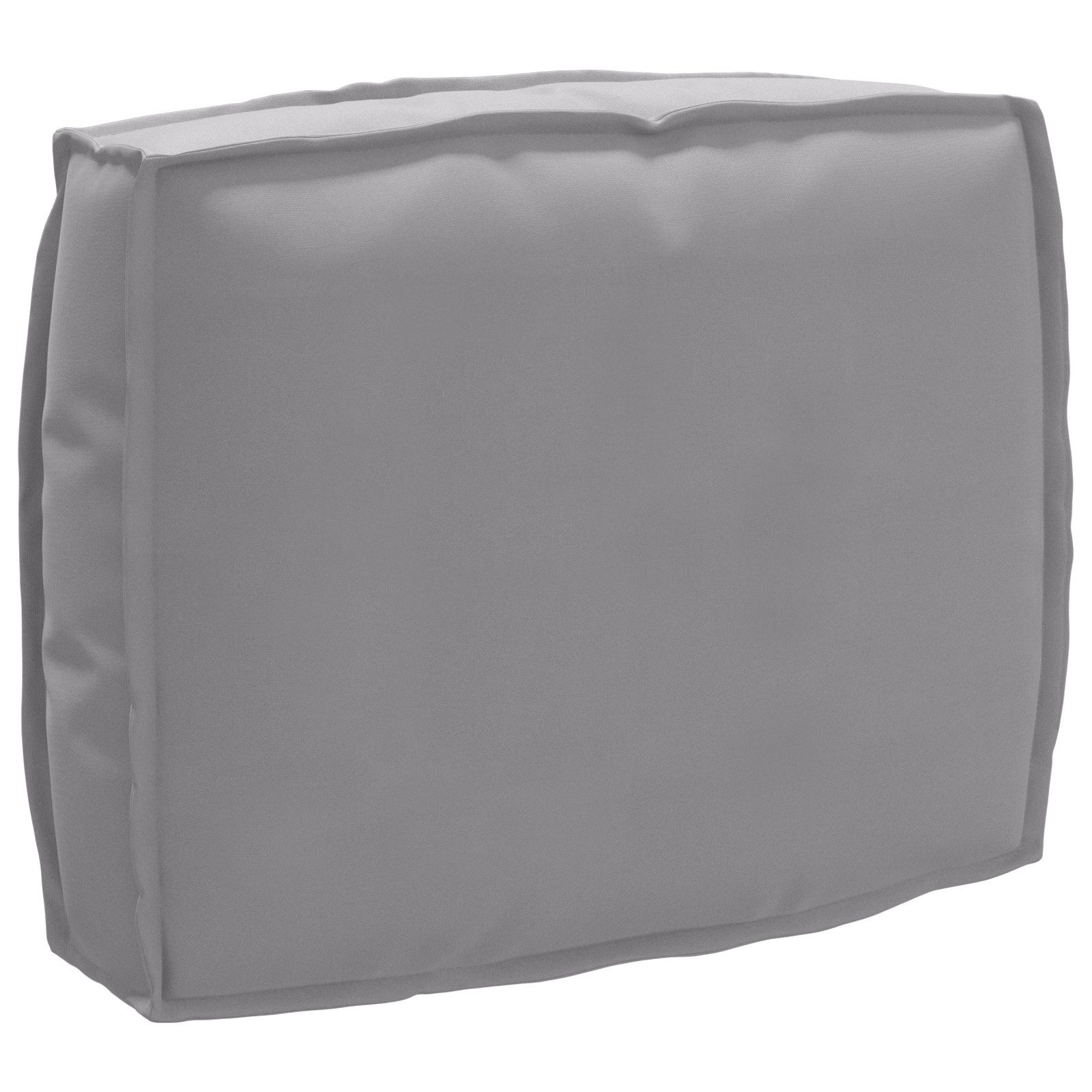 vidaXL Sitzauflage Paletten-Rückenkissen Grau 50x40x12 cm günstig online kaufen