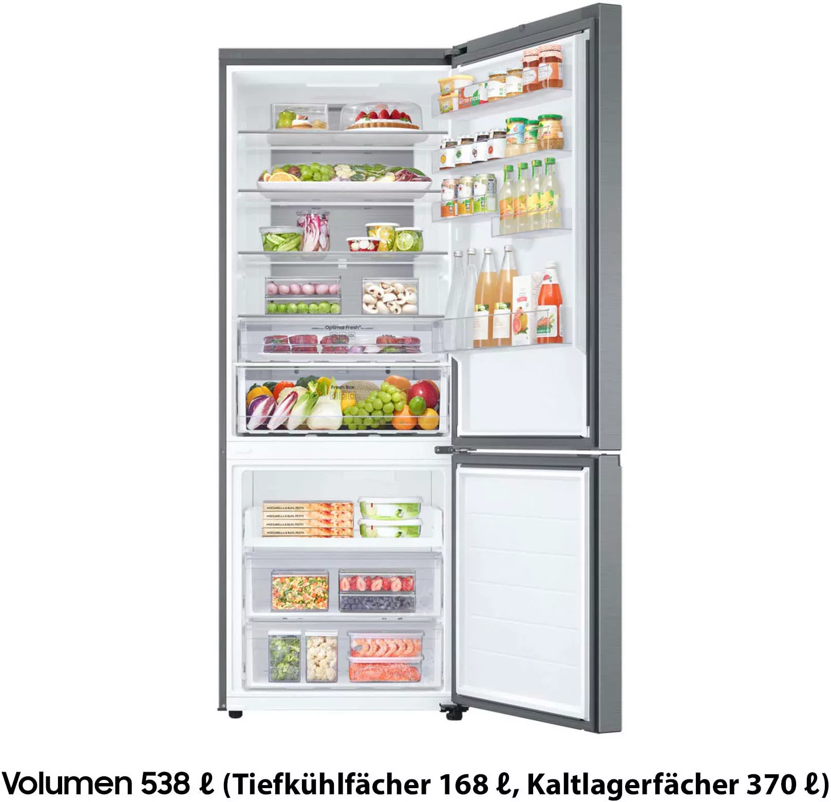Samsung Kühl-/Gefrierkombination »RB53DG703CS9«, extra weit 75cm, NoFrost günstig online kaufen