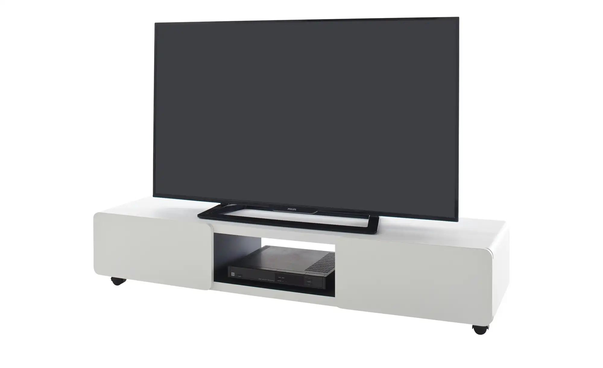 TV-Lowboard  Corvara ¦ weiß ¦ Maße (cm): B: 140 H: 28 T: 41 TV- & Media Möb günstig online kaufen