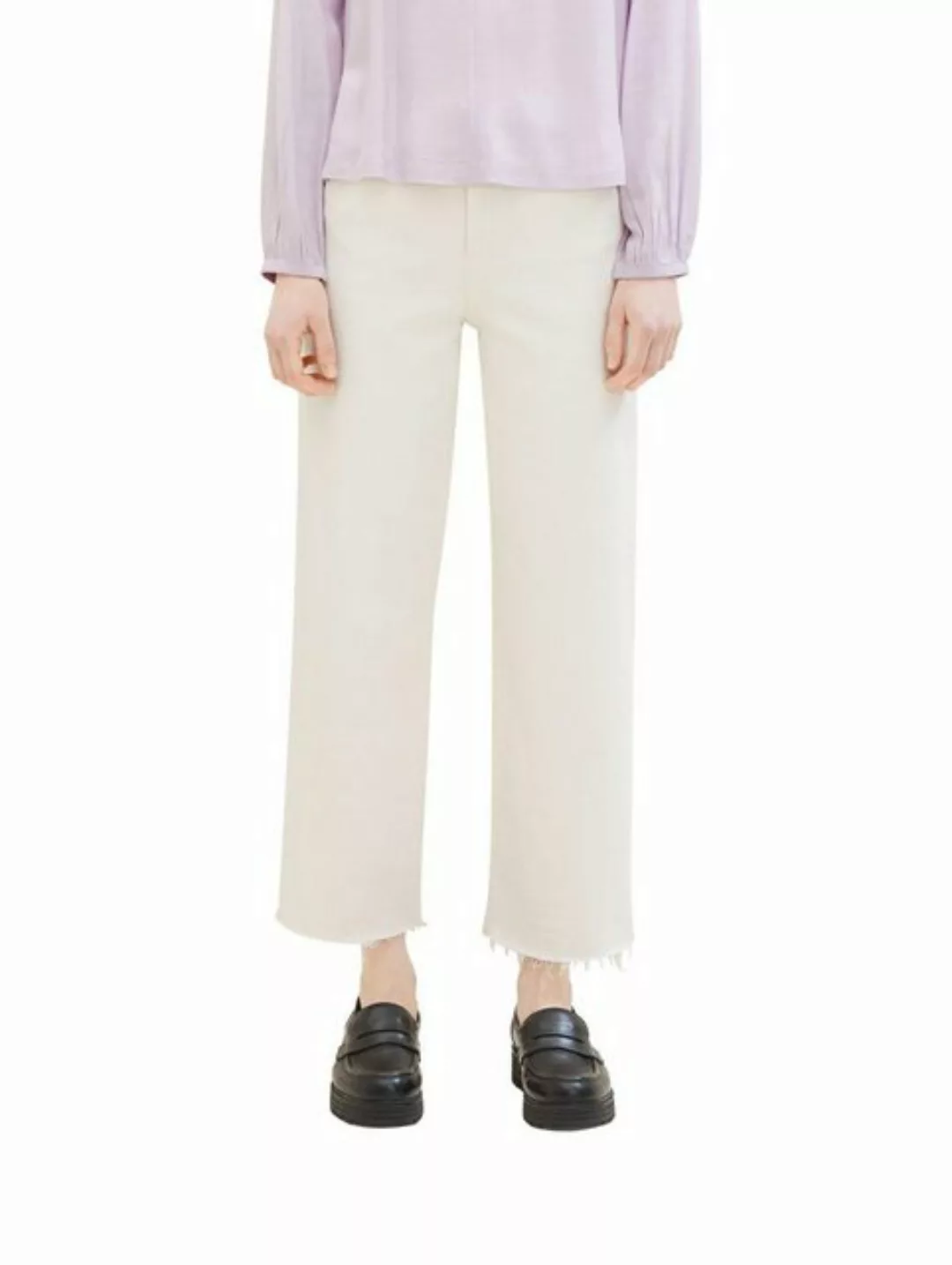 TOM TAILOR Denim Regular-fit-Jeans Tom tailor denim culotte, Gardenia White günstig online kaufen