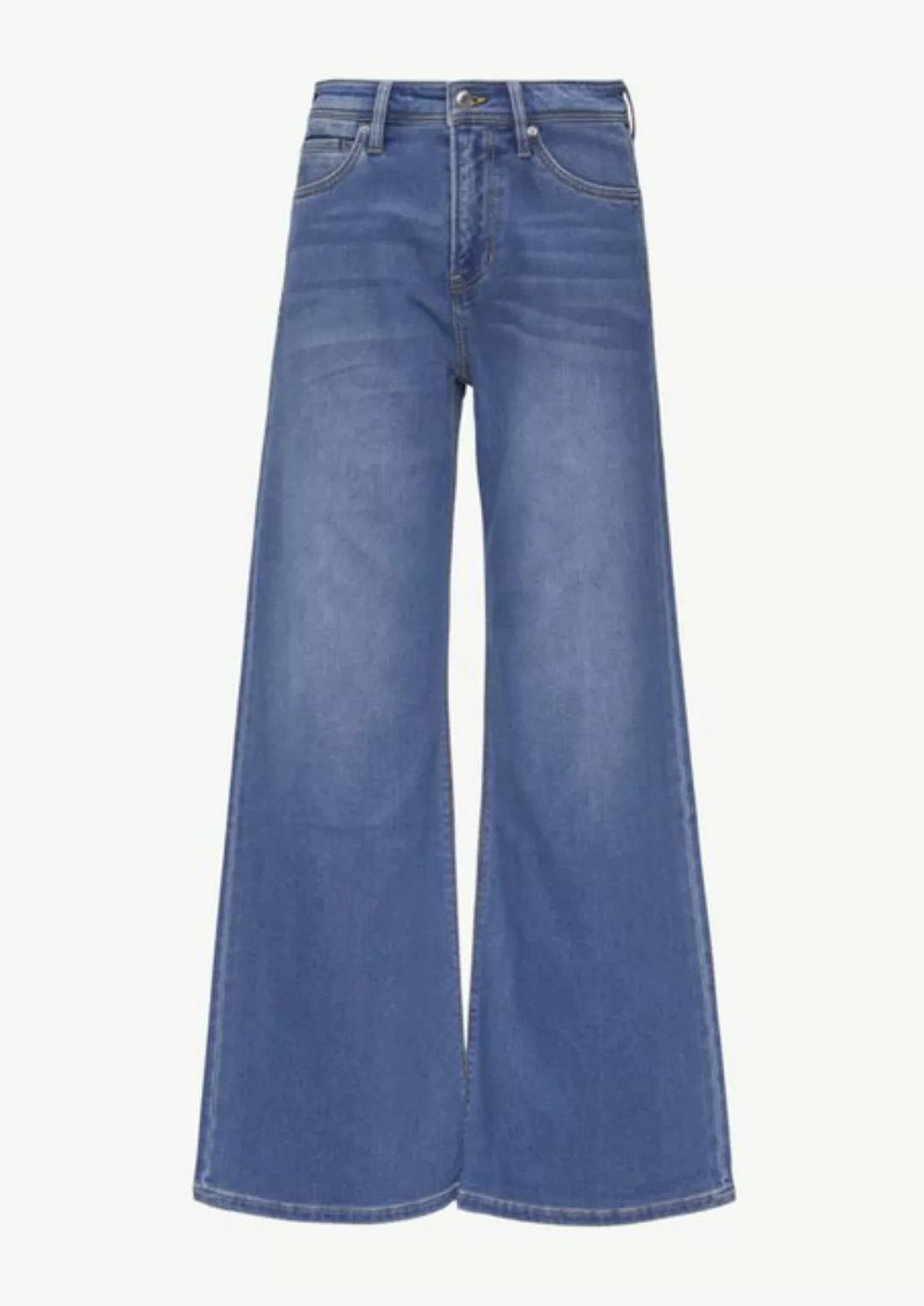 s.Oliver 5-Pocket-Jeans Jeans Suri / Regular Fit / Mid Rise / Wide Leg günstig online kaufen