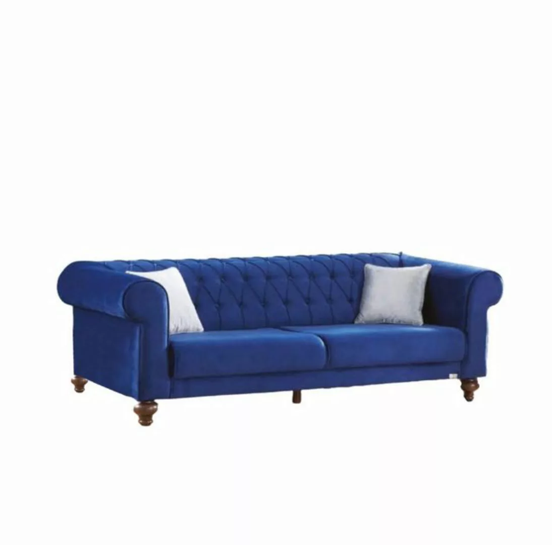 Xlmoebel Sofa Dreisitzer Luxussofa in Stoff mit klassischem Stil, 1 Teile, günstig online kaufen