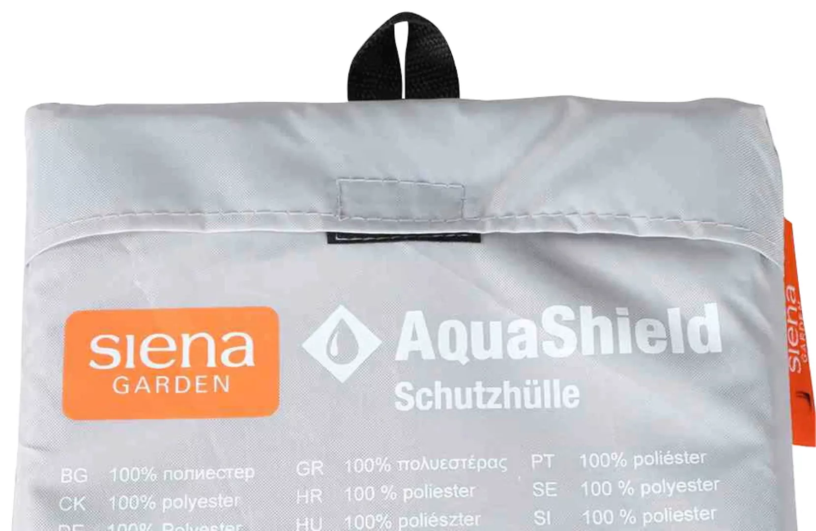 Siena Garden Schutzhülle Stapelstuhl AquaShield Hellgrau 67 x 67 x 80 - 110 günstig online kaufen