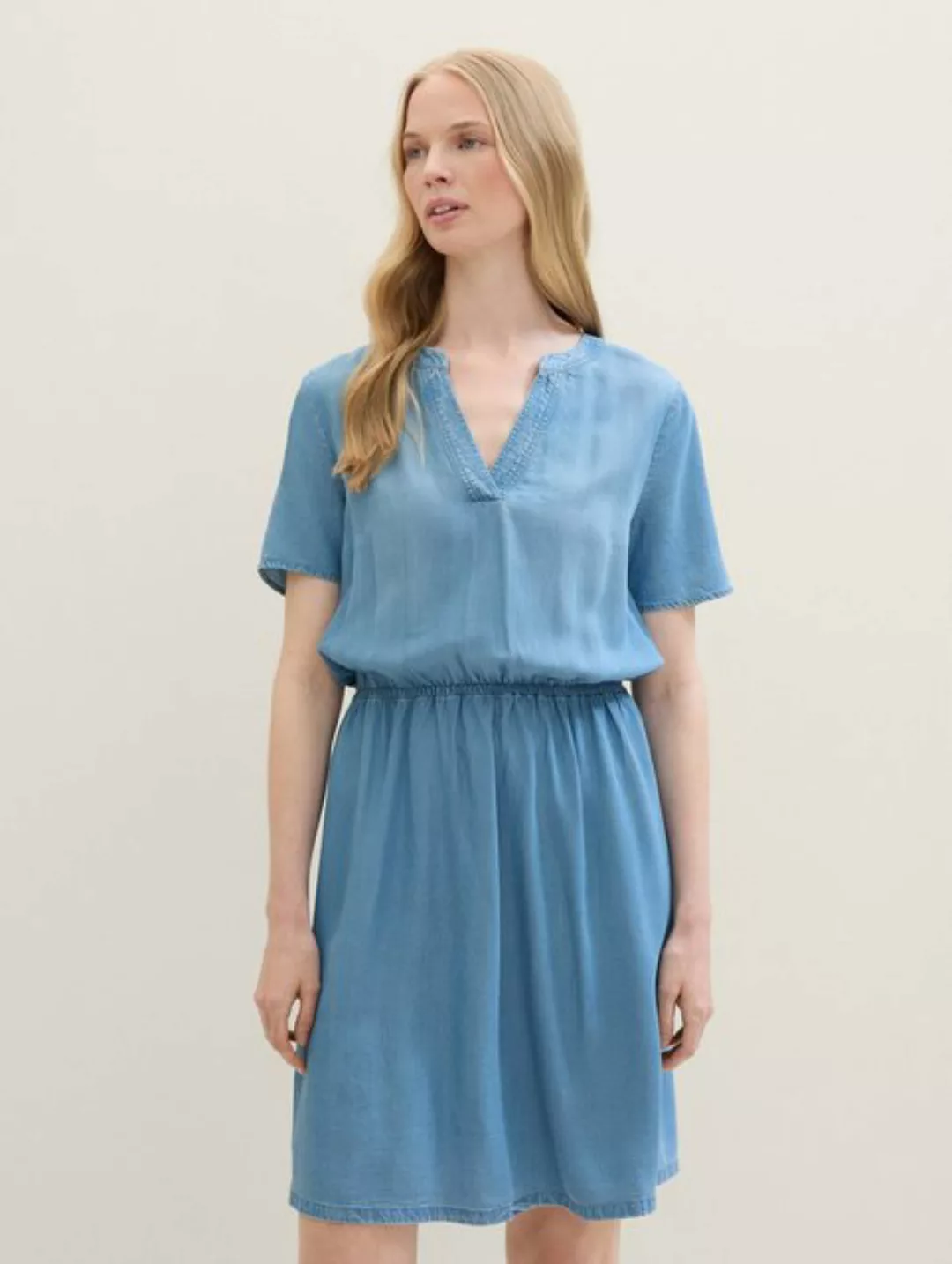 TOM TAILOR Sommerkleid Kleid mit TENCEL(TM) Lyocell günstig online kaufen