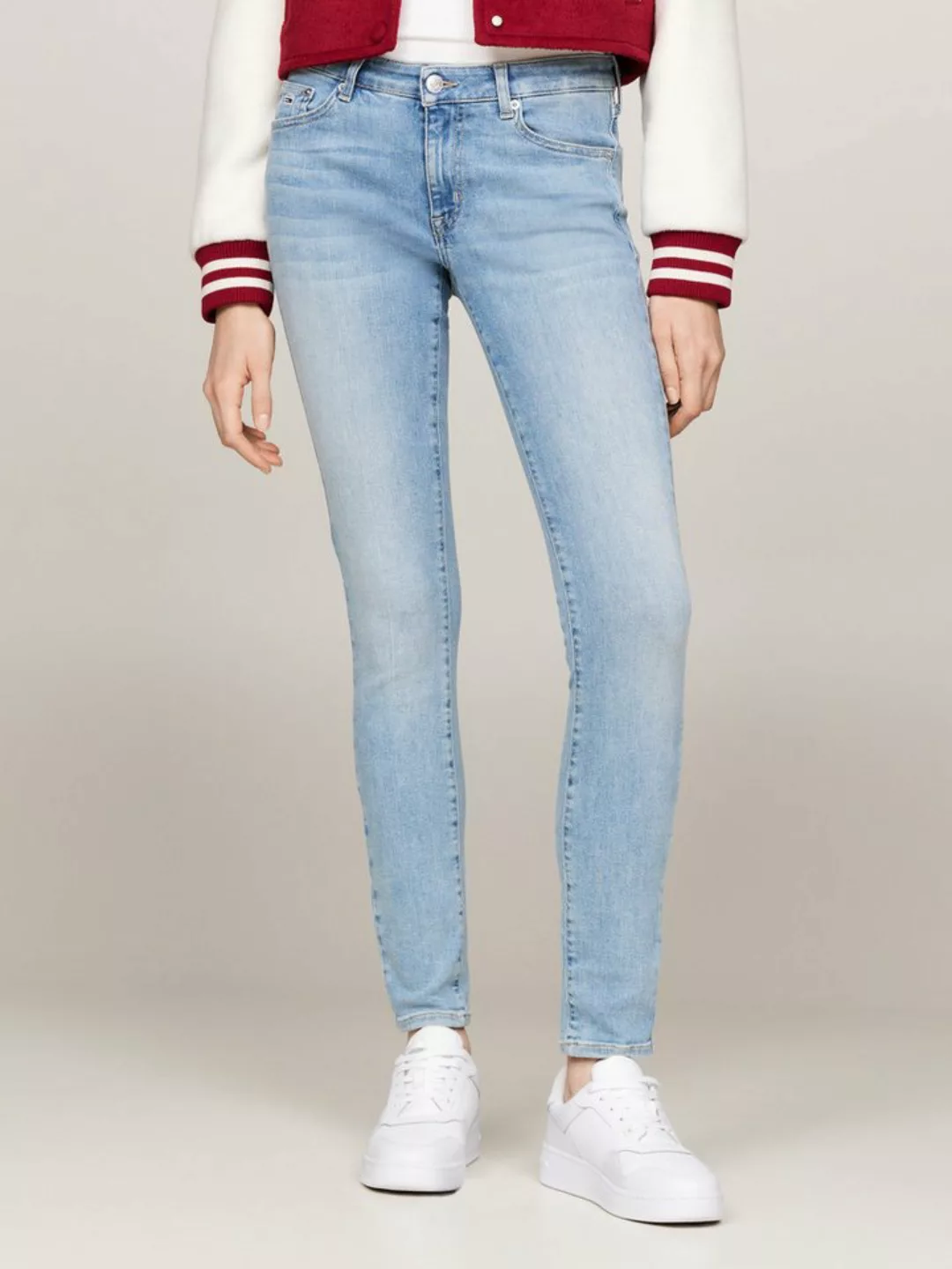 Tommy Jeans Skinny-fit-Jeans Tommy Jeans Damenjeans Low Waist Skinny mit Wa günstig online kaufen