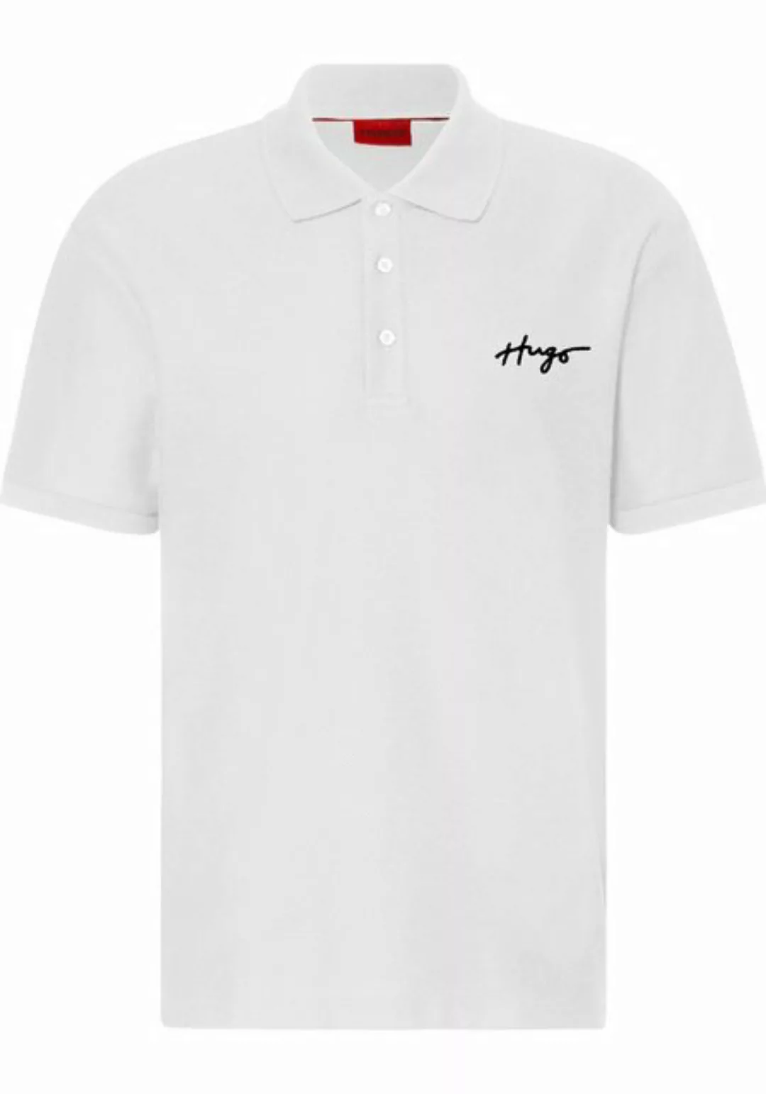 HUGO Poloshirt Daipo Herren kurzarm Polo Hugo Boss mit gestickten Logo auf günstig online kaufen