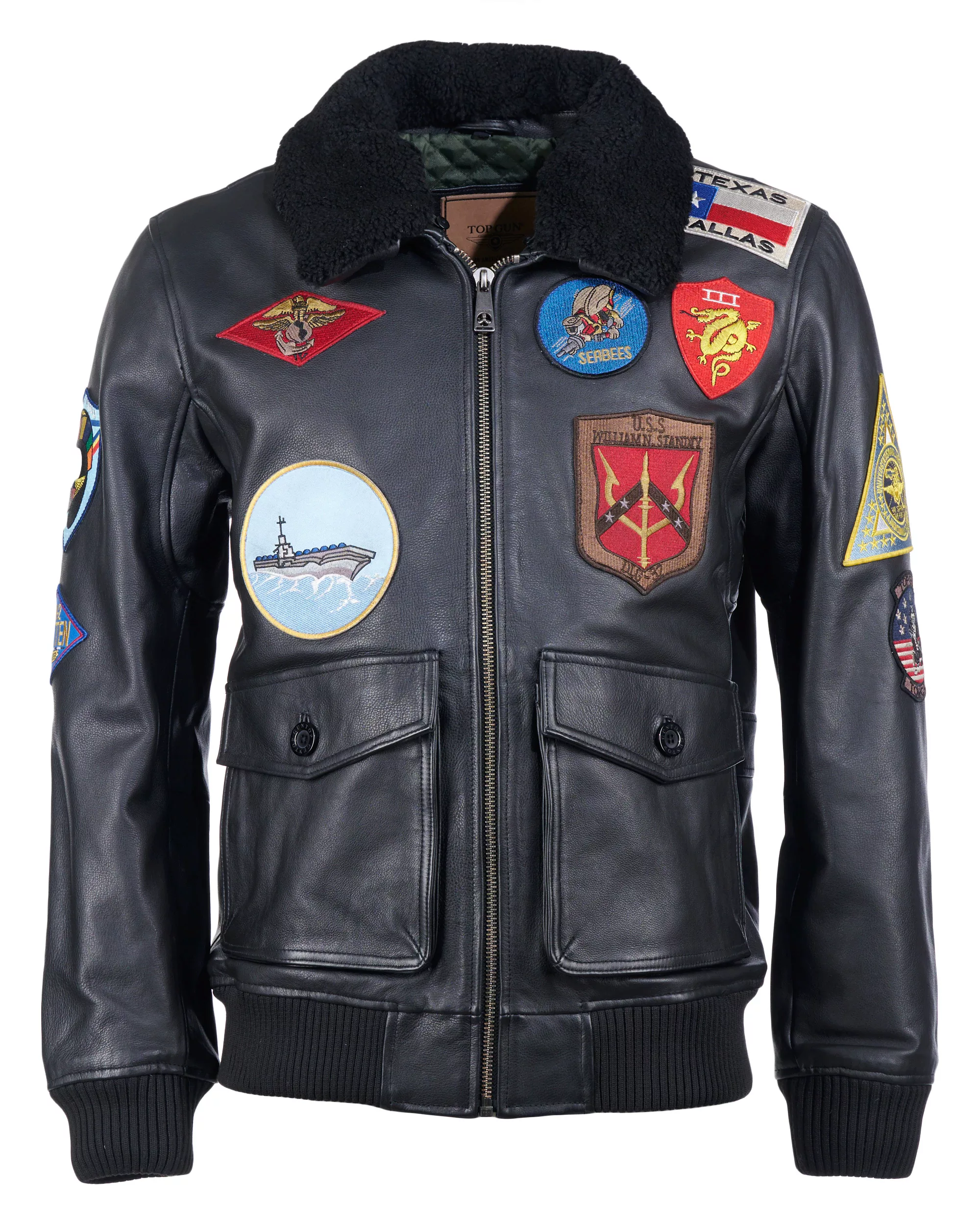 TOP GUN Lederjacke "TG20201007" günstig online kaufen