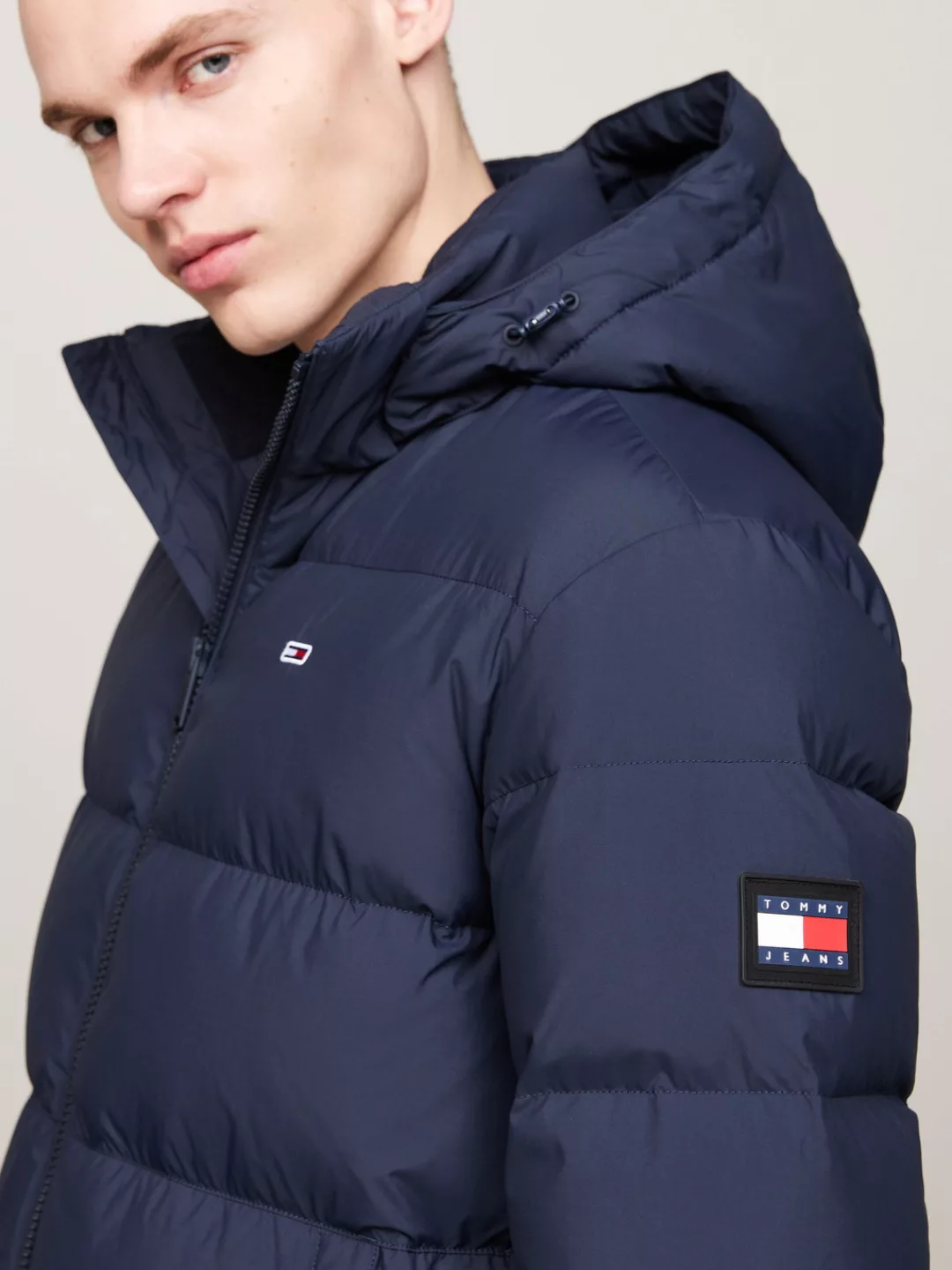 Tommy Jeans Plus Steppjacke "TJM ESSENTIAL DOWN JACKET EXT", mit Kapuze, Gr günstig online kaufen