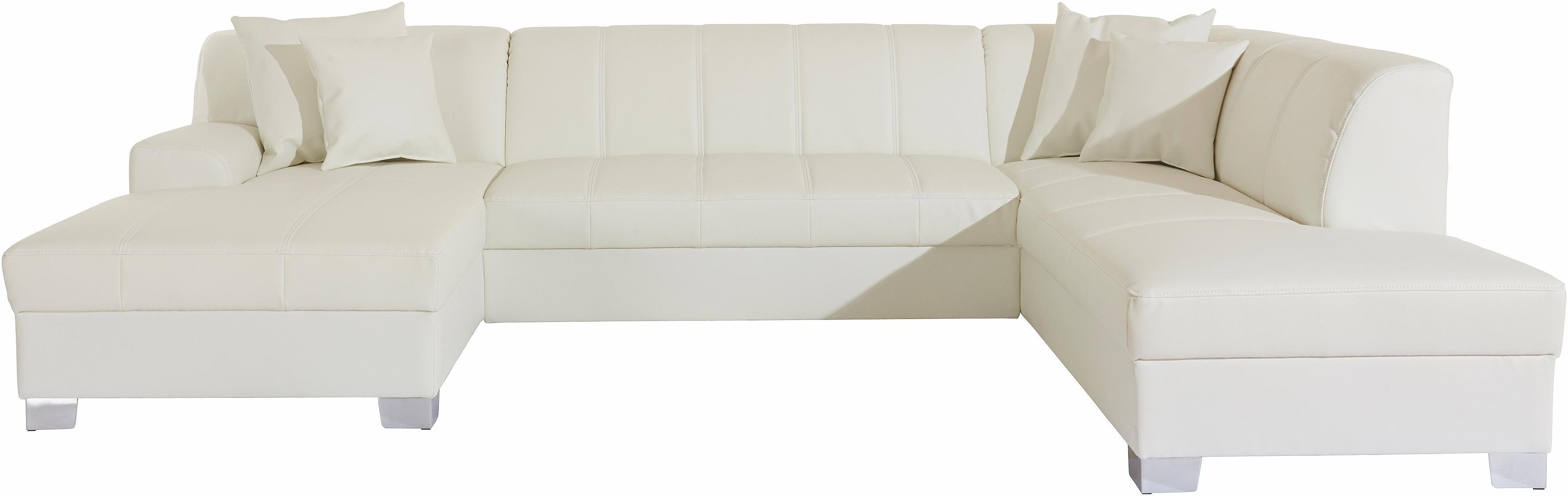 DOMO collection Wohnlandschaft "Turah moderne Steppung, incl. Zierkissen, a günstig online kaufen