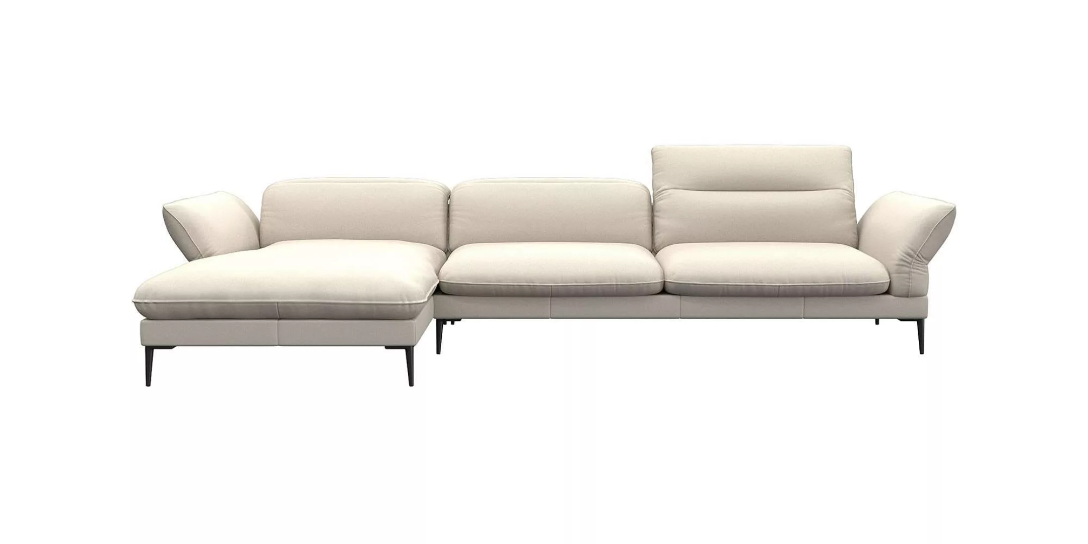 FLEXLUX Ecksofa »Salino, Funktionssofa mit Recamiere, Relaxsofa, Ecksofa«, günstig online kaufen