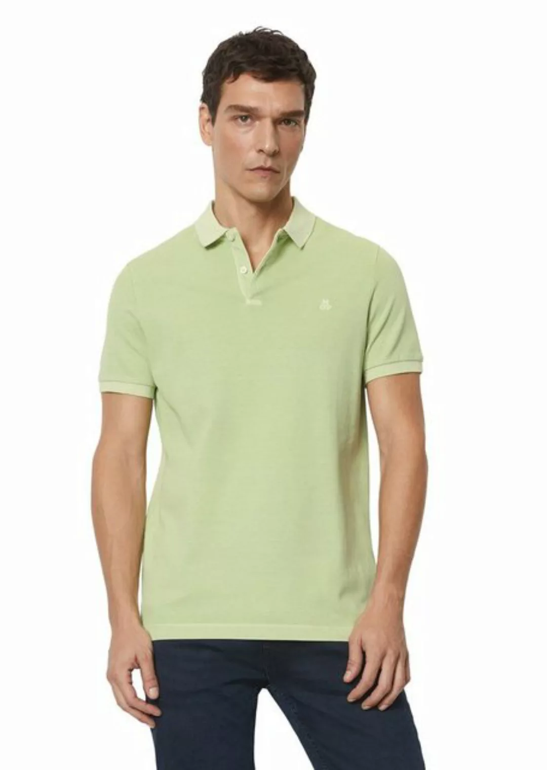 Marc O'Polo Poloshirt aus Organic Cotton-Stretch günstig online kaufen