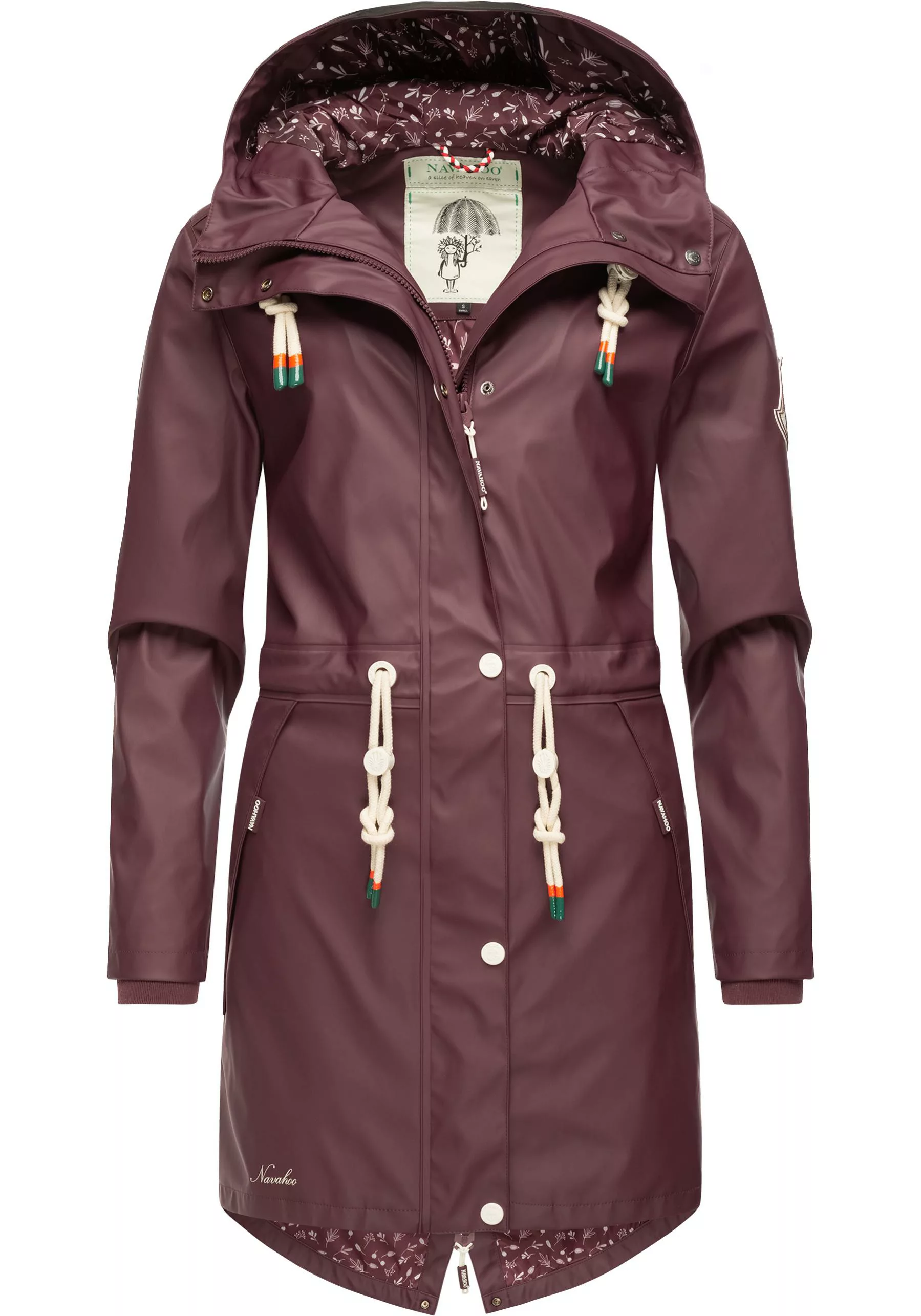 Navahoo Regenjacke "Tropical Stormoo", mit Kapuze, Wasserdichter Damen Outd günstig online kaufen