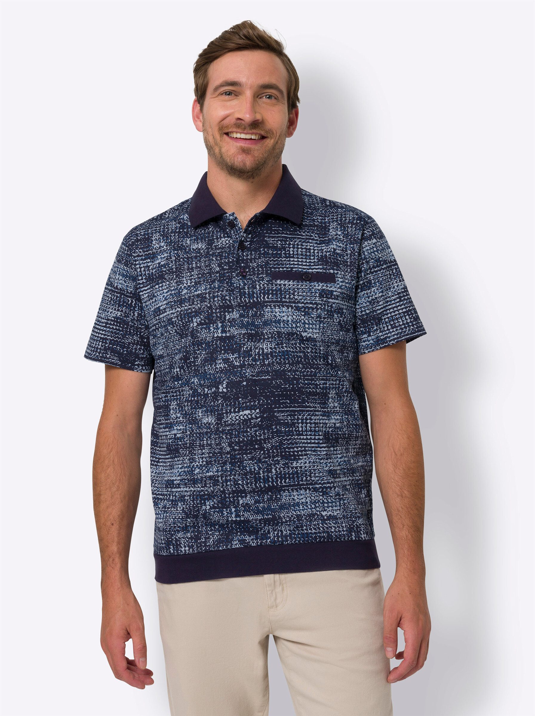 Classic Poloshirt "Kurzarm-Poloshirt", (1 tlg.) günstig online kaufen