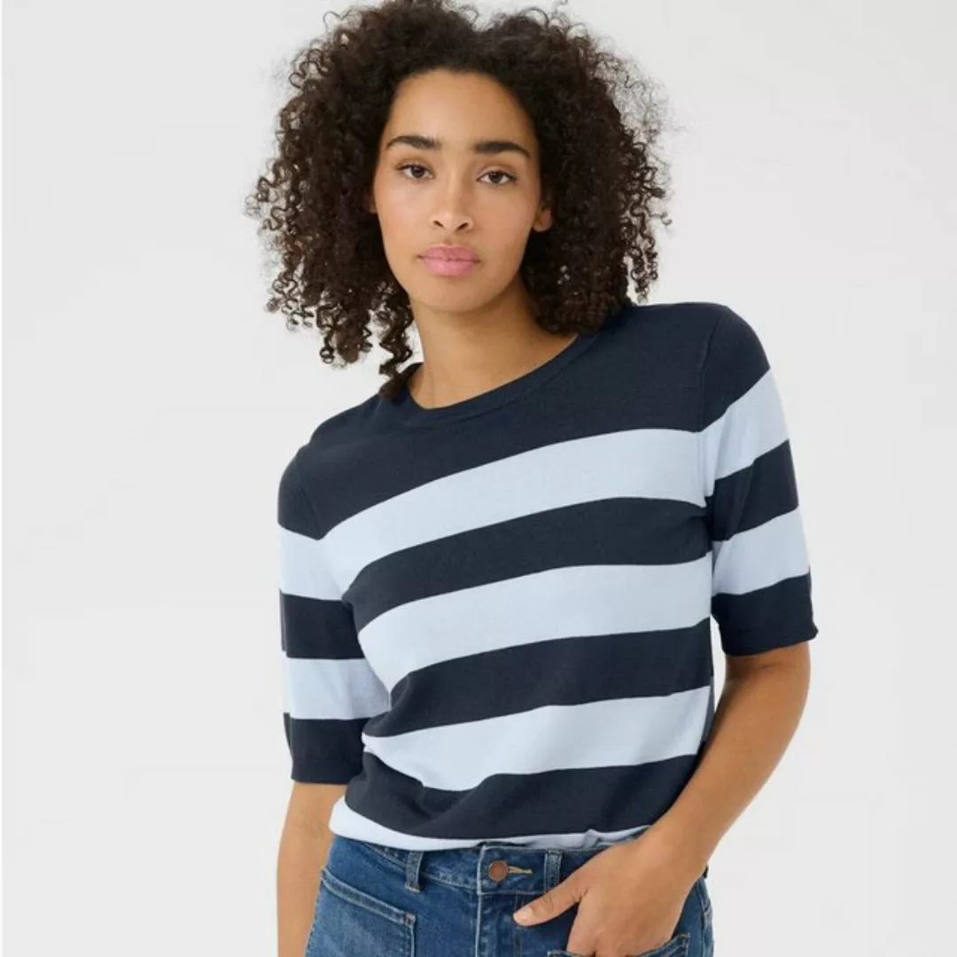 KAFFE Strickpullover KALizza Striped Knit günstig online kaufen