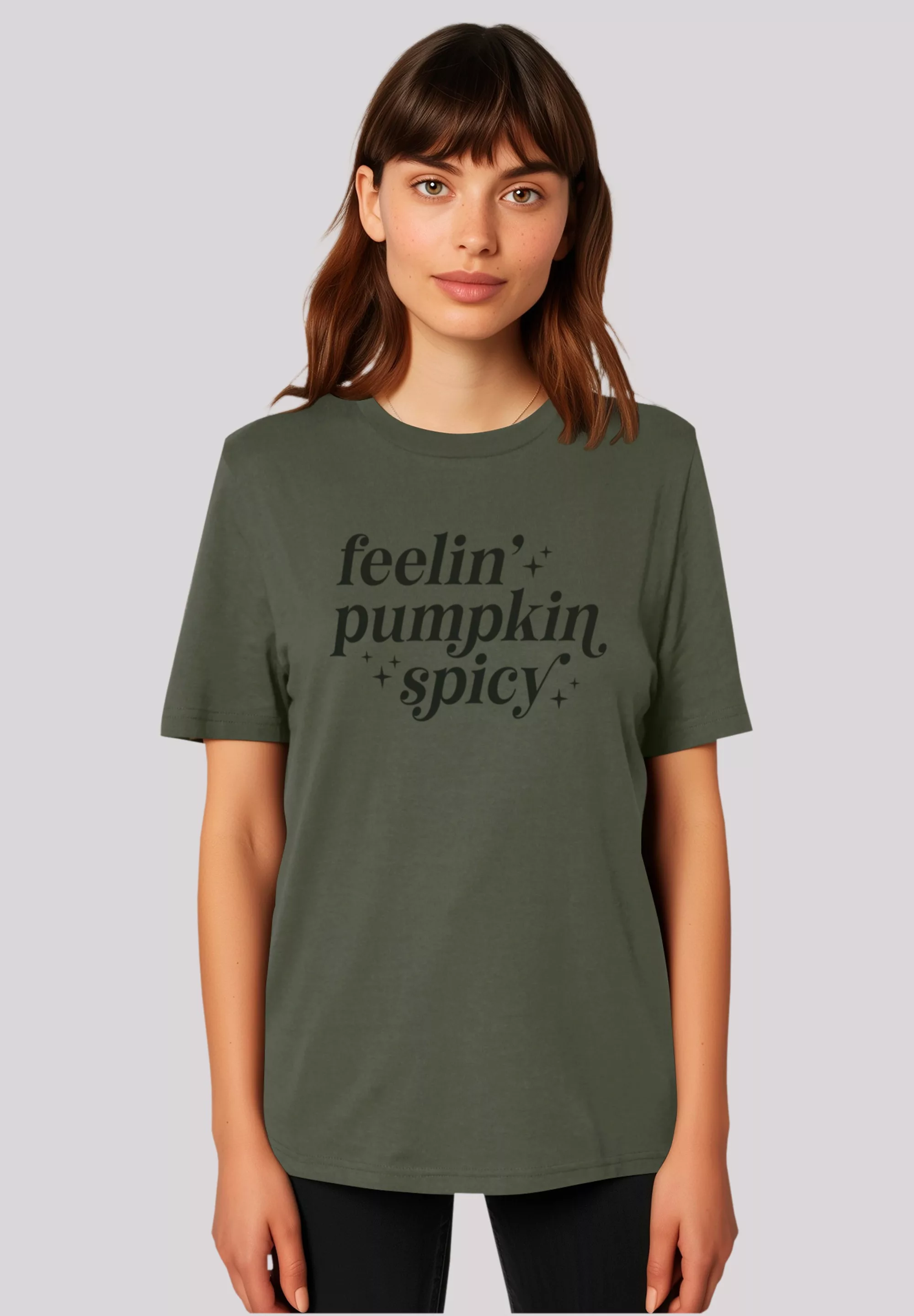 F4NT4STIC T-Shirt "Feelin pumpkin spicy", Premium Qualität, Unisex Schnitt günstig online kaufen