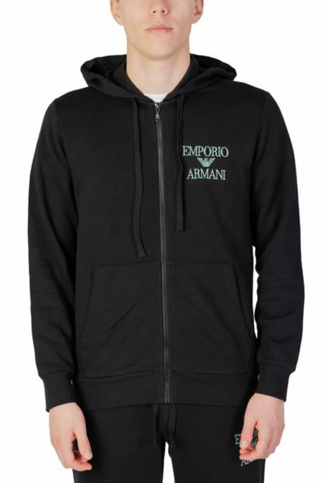 Emporio Armani Kapuzenfleecejacke günstig online kaufen