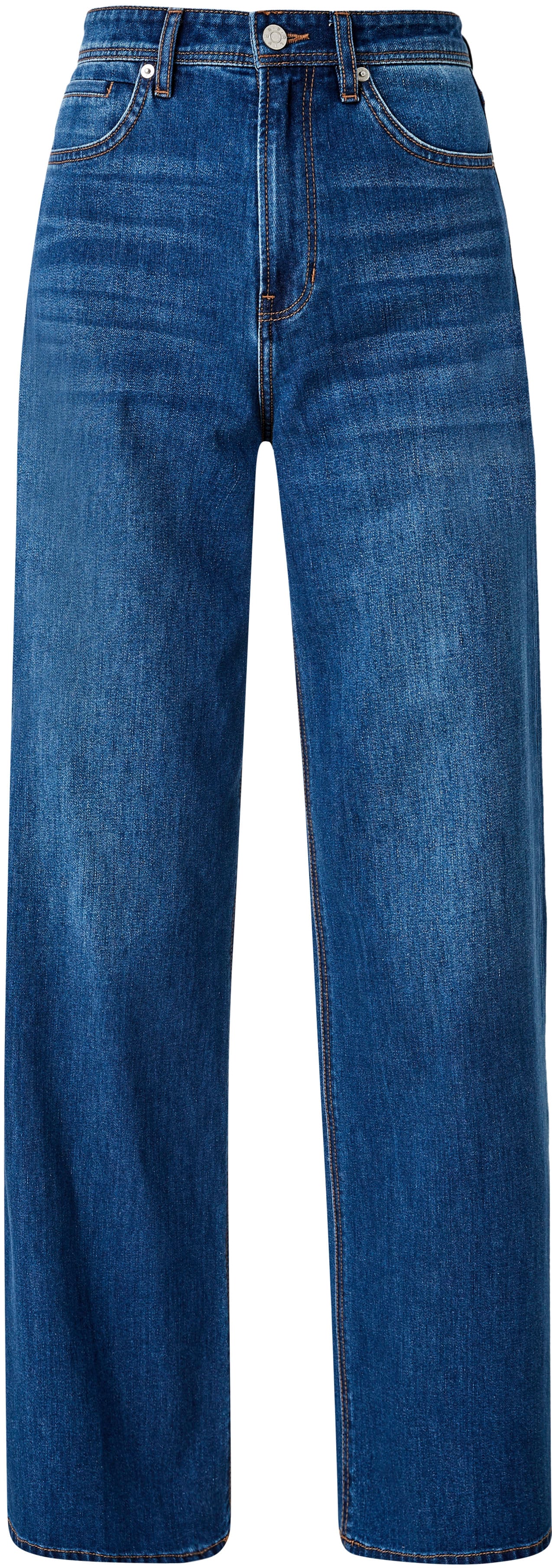 s.Oliver Bequeme Jeans s.Oliver Jeans Suri mit Wide Leg in Blue (1-tlg) Fiv günstig online kaufen