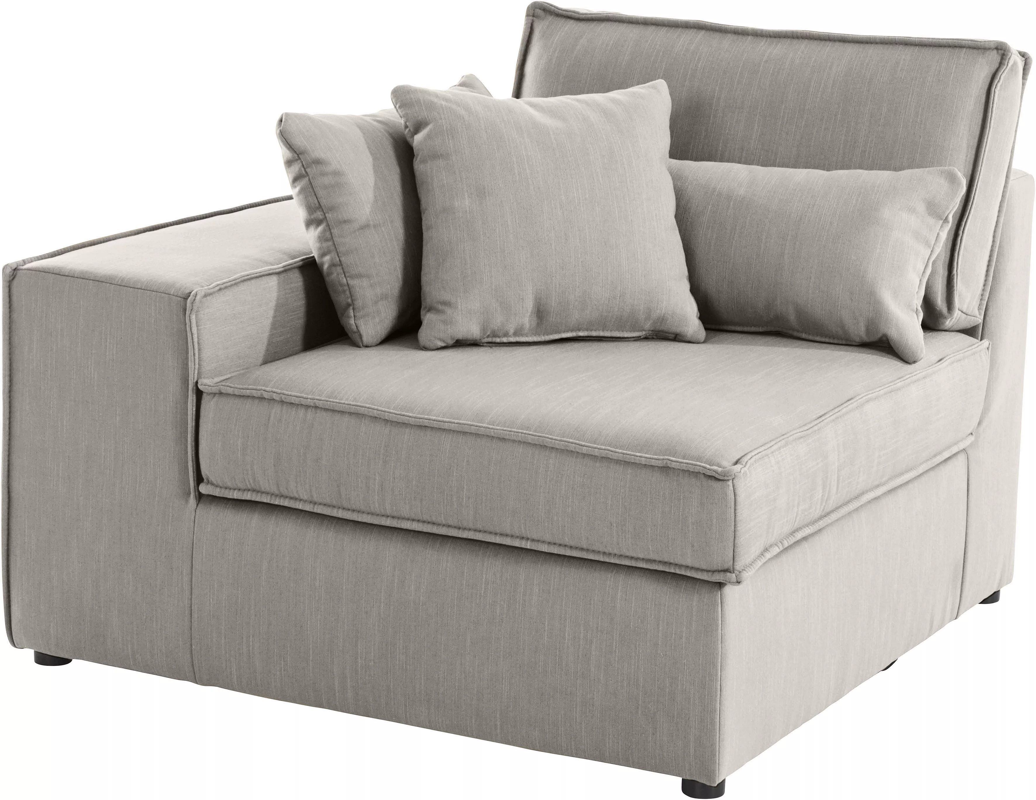RAUM.ID Sofaelement "Florid", als Teil eines Modulsofas, fester Sitzkomfort günstig online kaufen