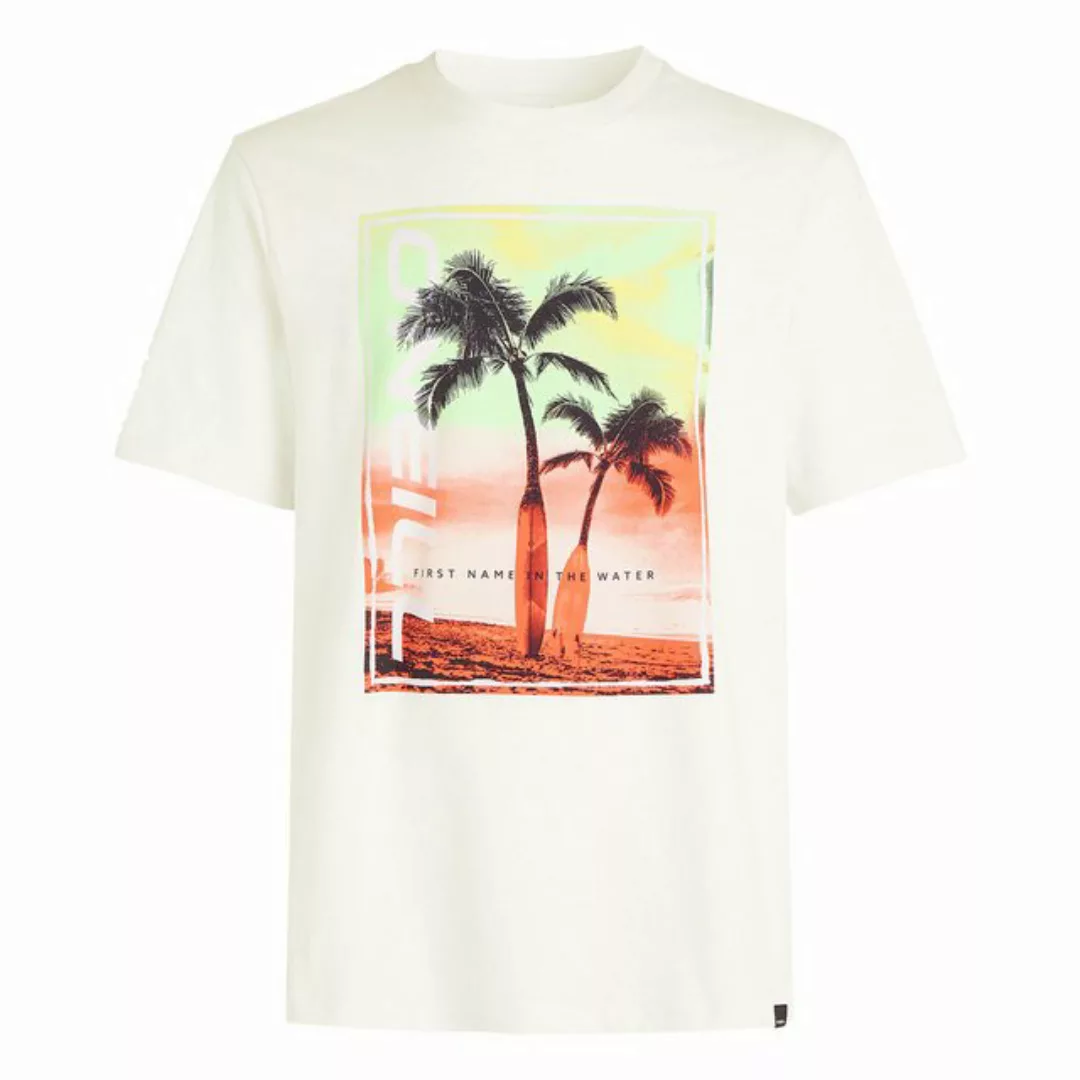 O'Neill T-Shirt Neon T-Shirt mit großem Print auf der Vorderseite günstig online kaufen