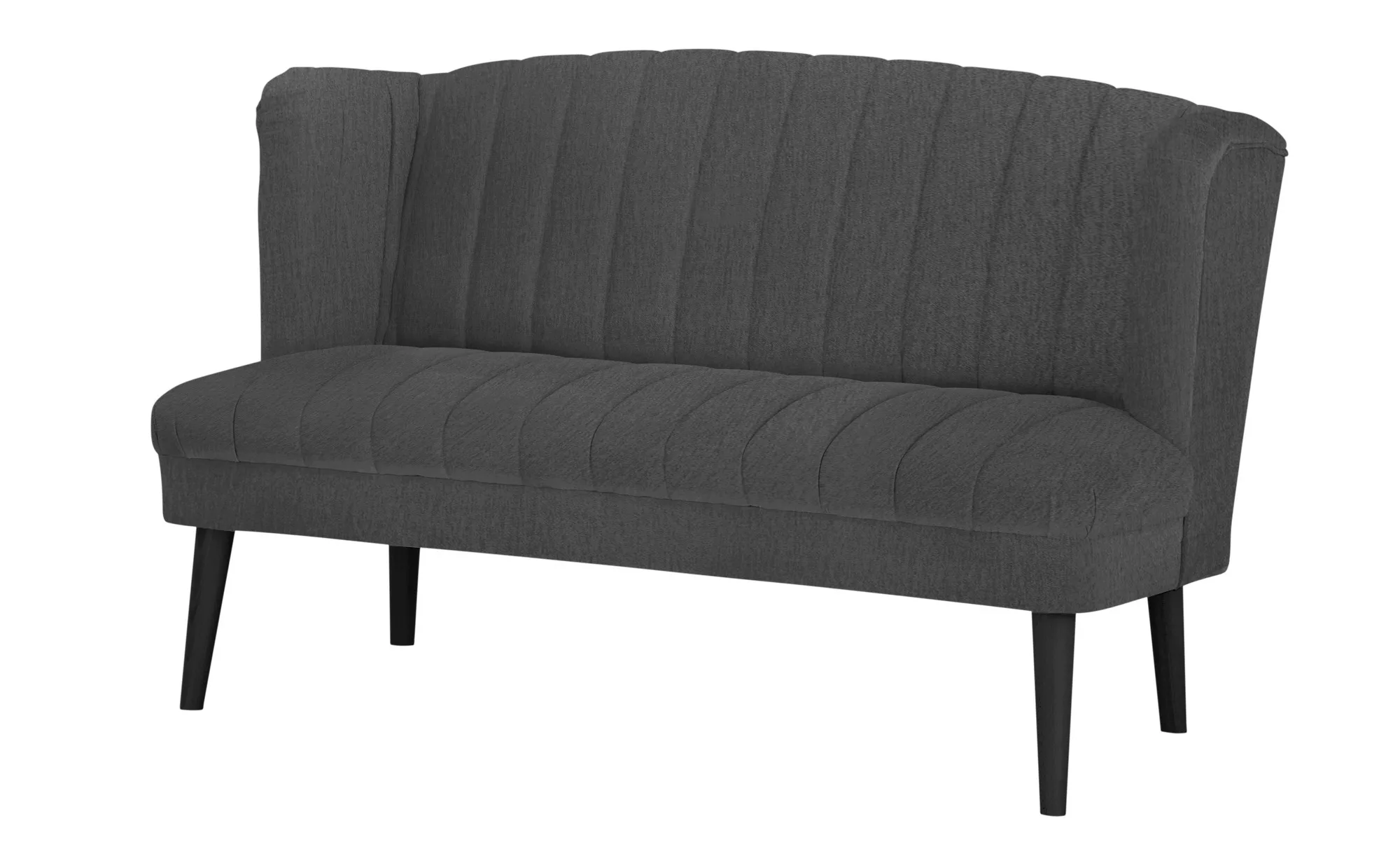 switch Küchensofa Samt  Rina - schwarz - 180 cm - 92 cm - 76 cm - Bänke > E günstig online kaufen