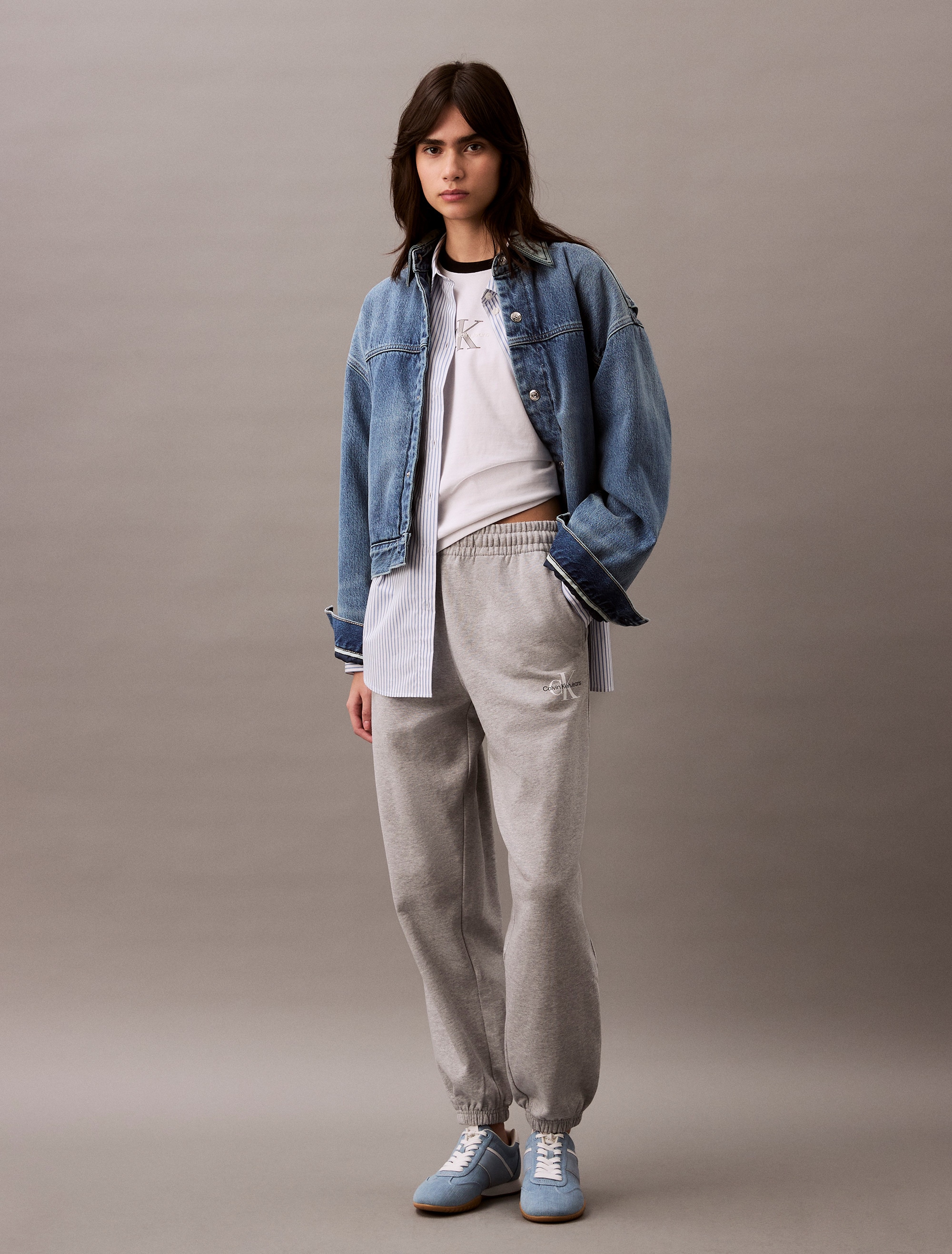 Calvin Klein Jeans Sweathose "MONOLOGO FRENCH TERRY JOGGER" günstig online kaufen
