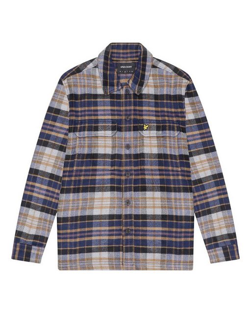 Lyle & Scott Flanellhemd Hemd Lyle & Scott Check Flannel Overshirt günstig online kaufen