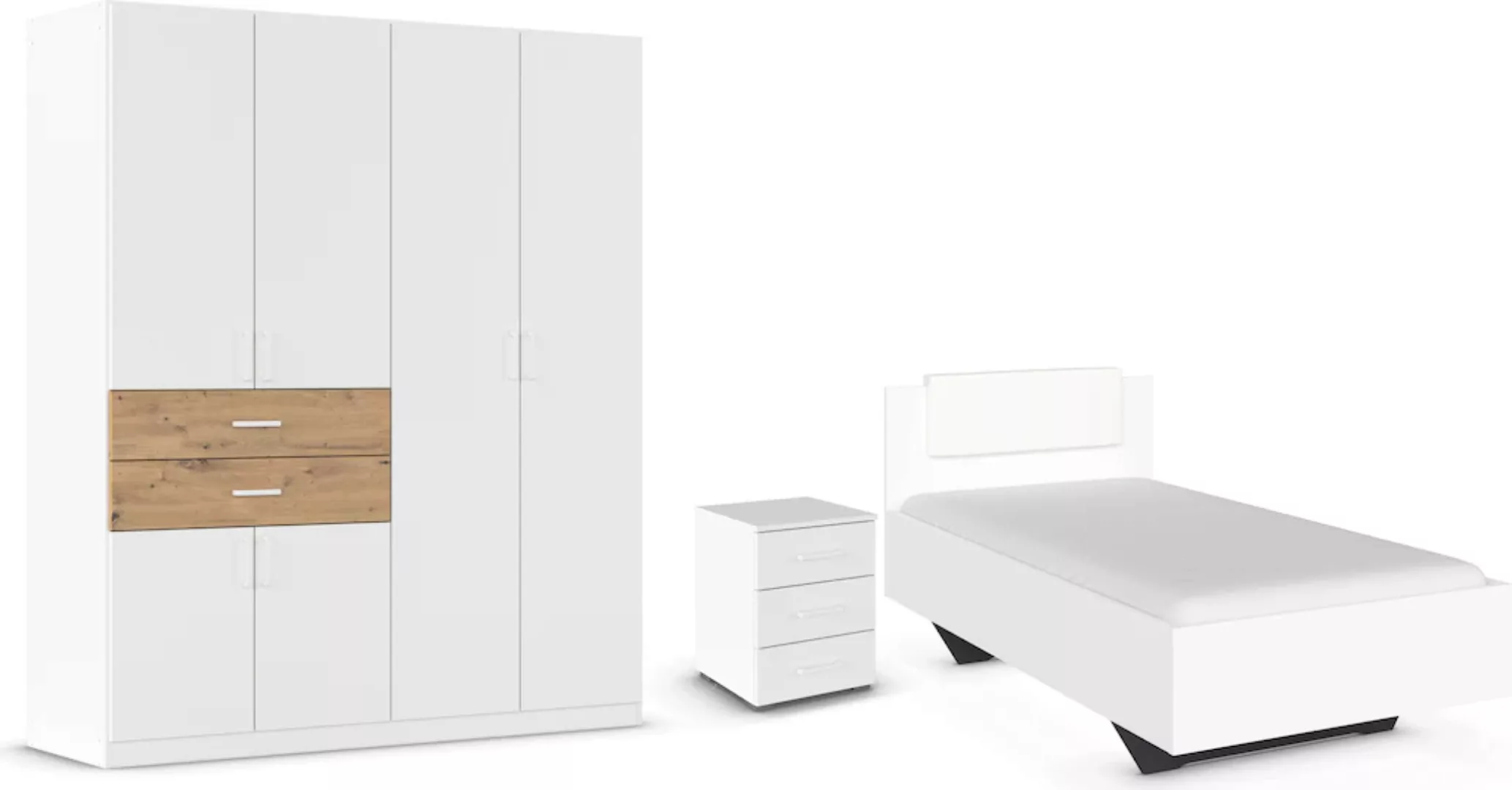 rauch Schlafzimmer-Set "Komplettzimmer Komplettschlafzimmer Schlafzimmer-Se günstig online kaufen