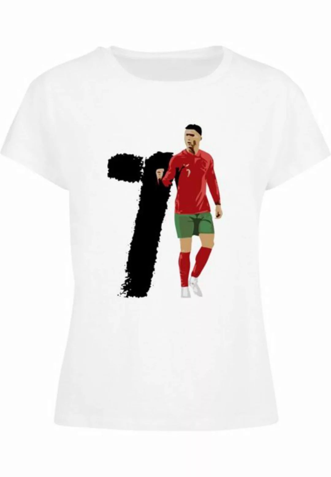 Merchcode T-Shirt Merchcode Damen Ladies Player 3 Box Tee (1-tlg) günstig online kaufen